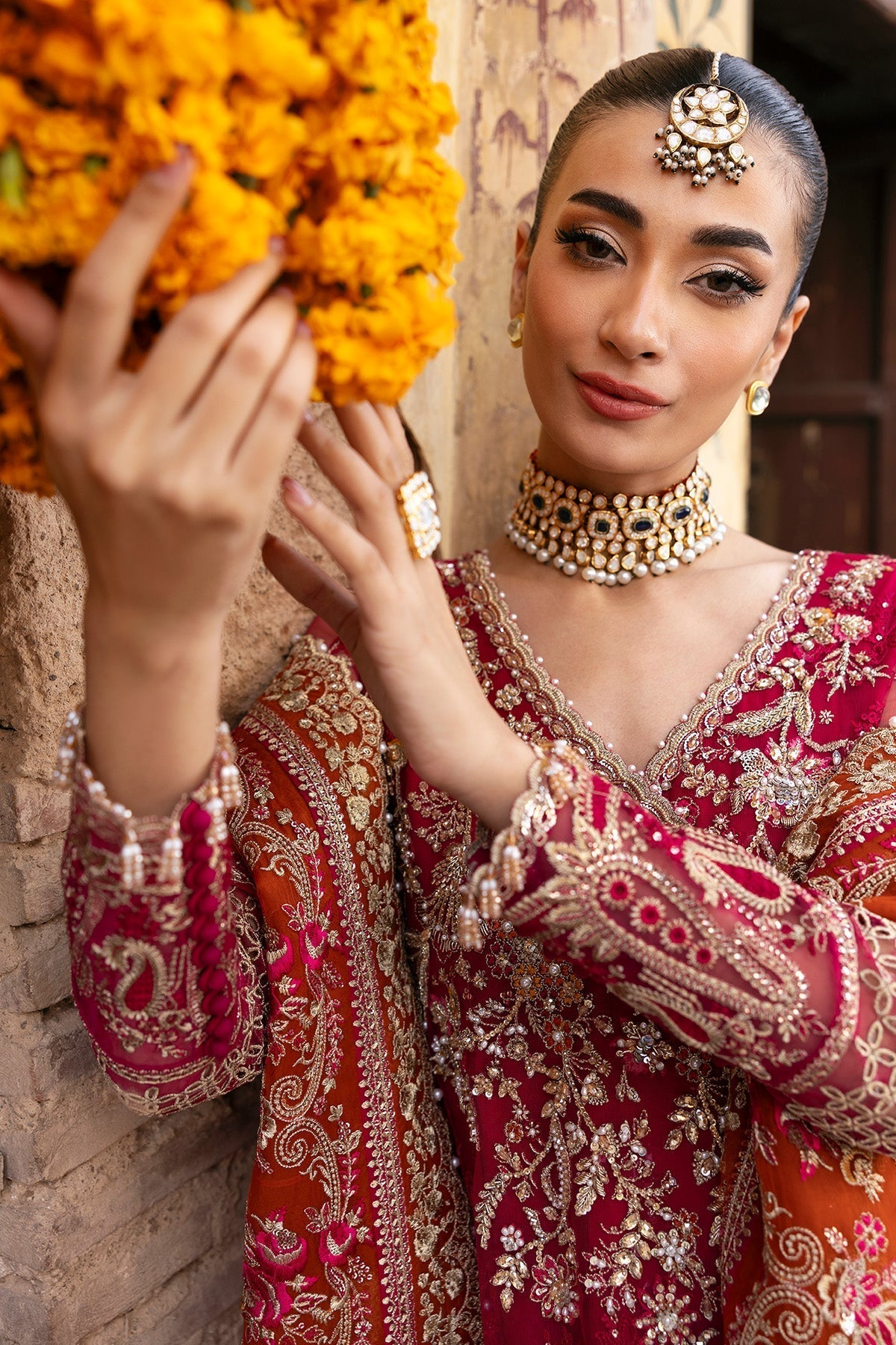 Imrozia Premium | Jashan Bridal Collection | SB-36 Janaan M Magenta Net