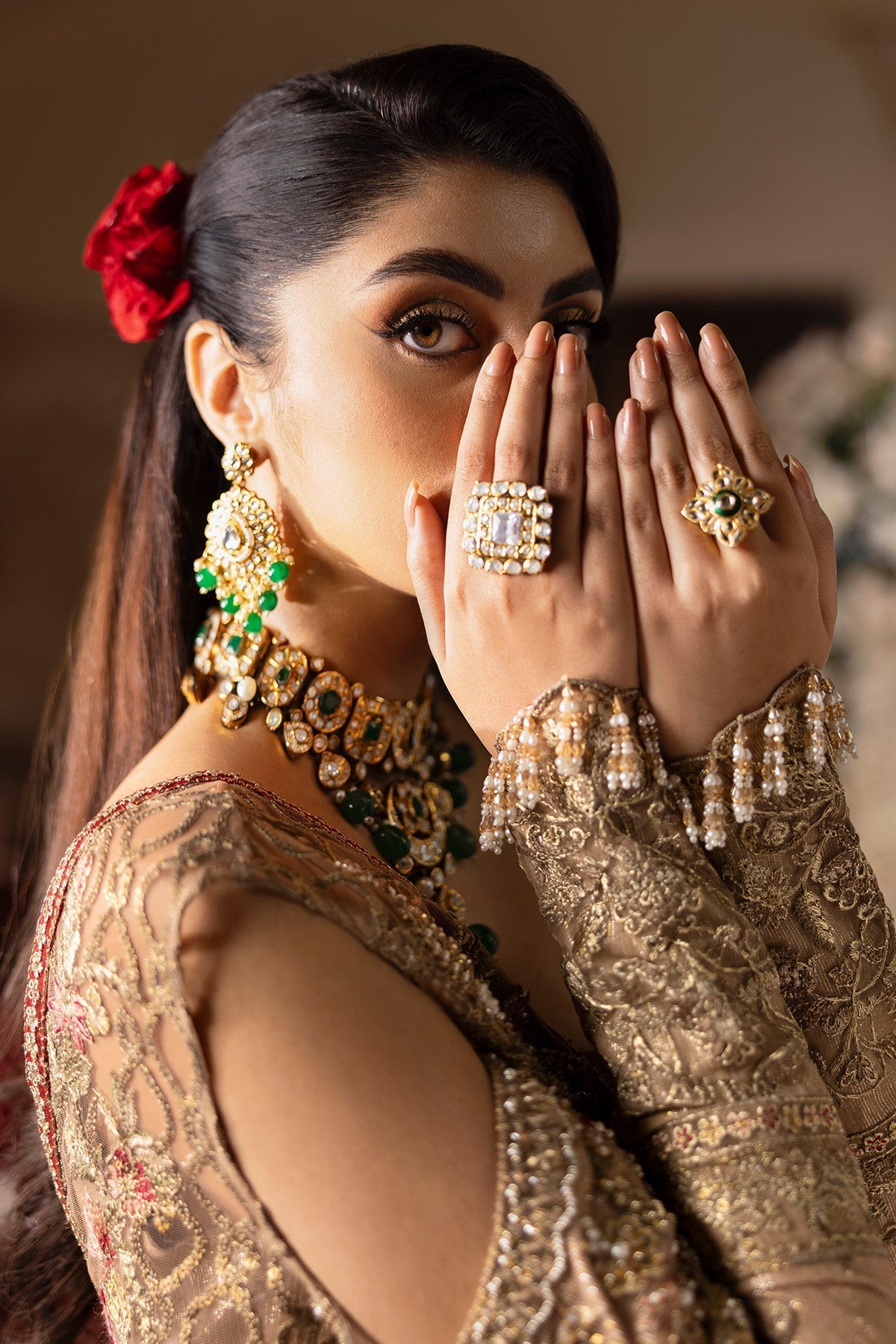 Imrozia Premium | Jashan Bridal Collection | SB-37 Zarnigar M Ivory Net