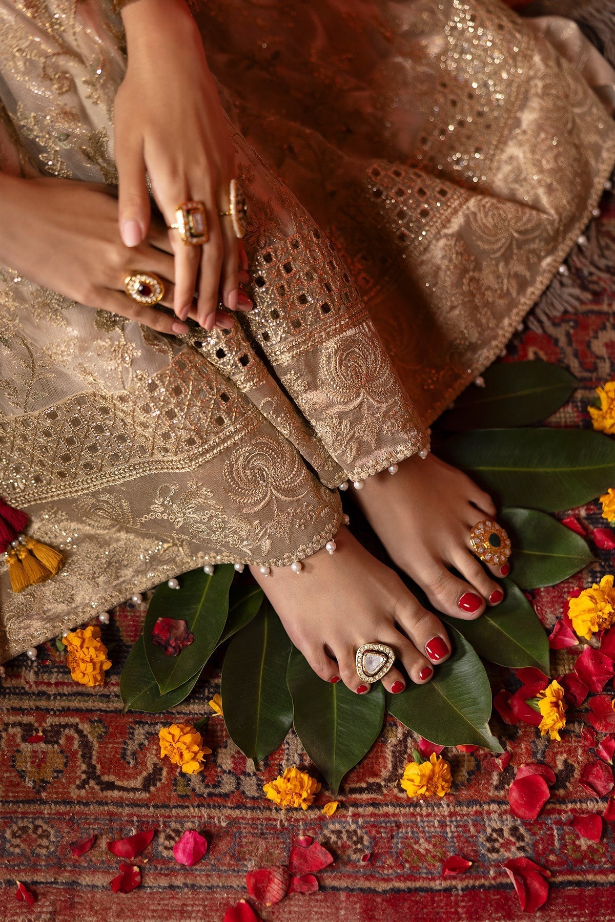 Imrozia Premium | Jashan Bridal Collection | SB-37 Zarnigar Custom Size Ivory Net