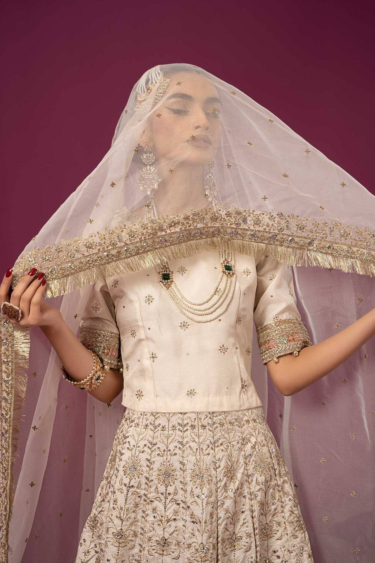 Maria B | Formal Wears | SF-EF24-26 - Pakistani Designer Dress - by Maria B | Type: Formal - 100% Original at Saira Sultan