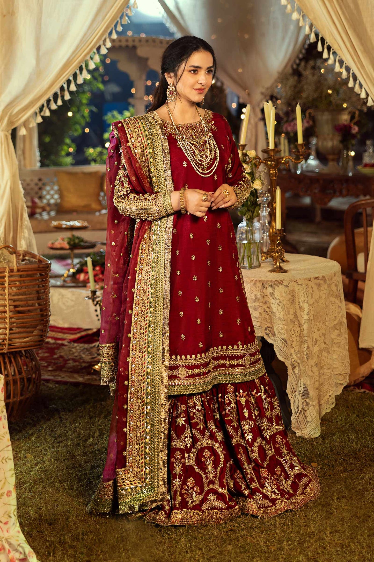 Maira B | Ready to Wear | SF-EF25-01 M Maroon