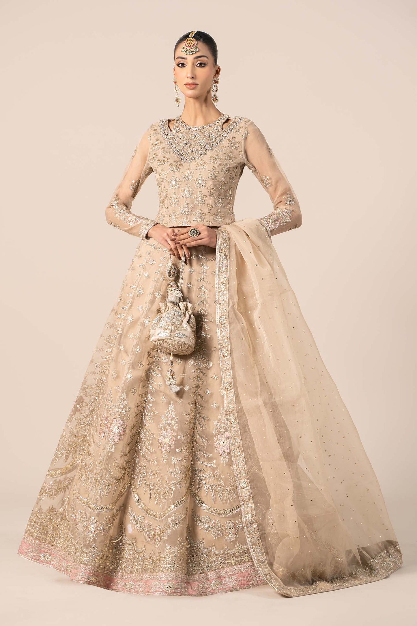 Maira B | Ready to Wear | SF-EF25-55 XS Beige