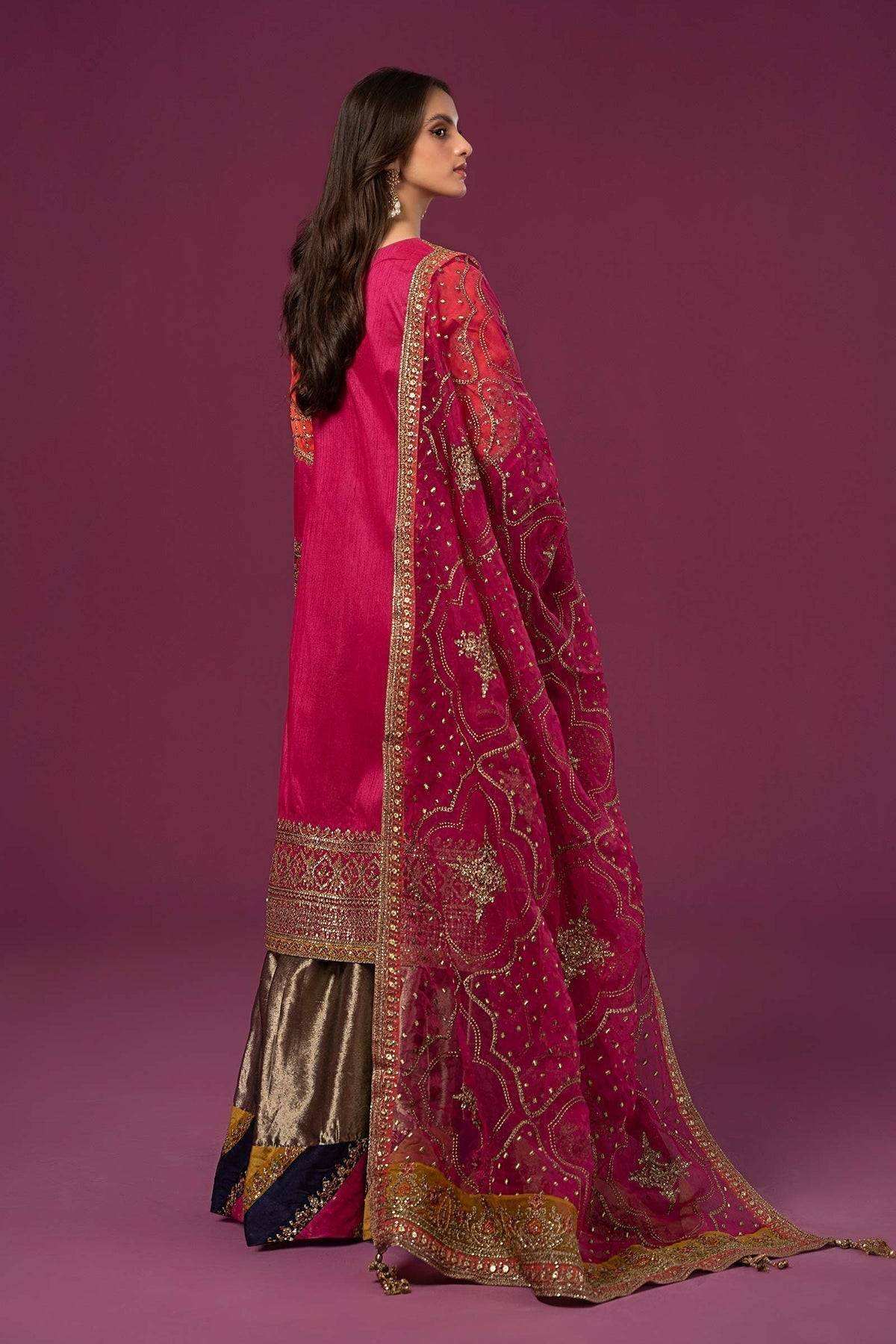 Maria B | Formal Wears | SF-EF24-27 - Pakistani Designer Dress - by Maria B | Type: Formal - 100% Original at Saira Sultan