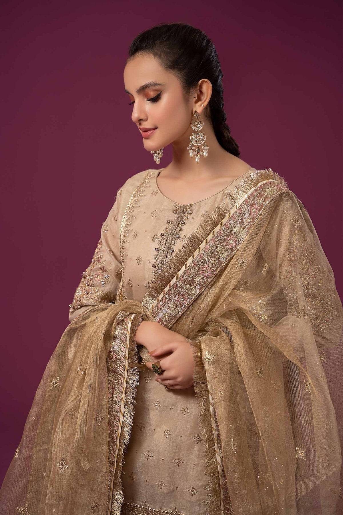 Maria B | Formal Wears | SF-EF24-35 - Pakistani Designer Dress - by Maria B | Type: Formal - 100% Original at Saira Sultan