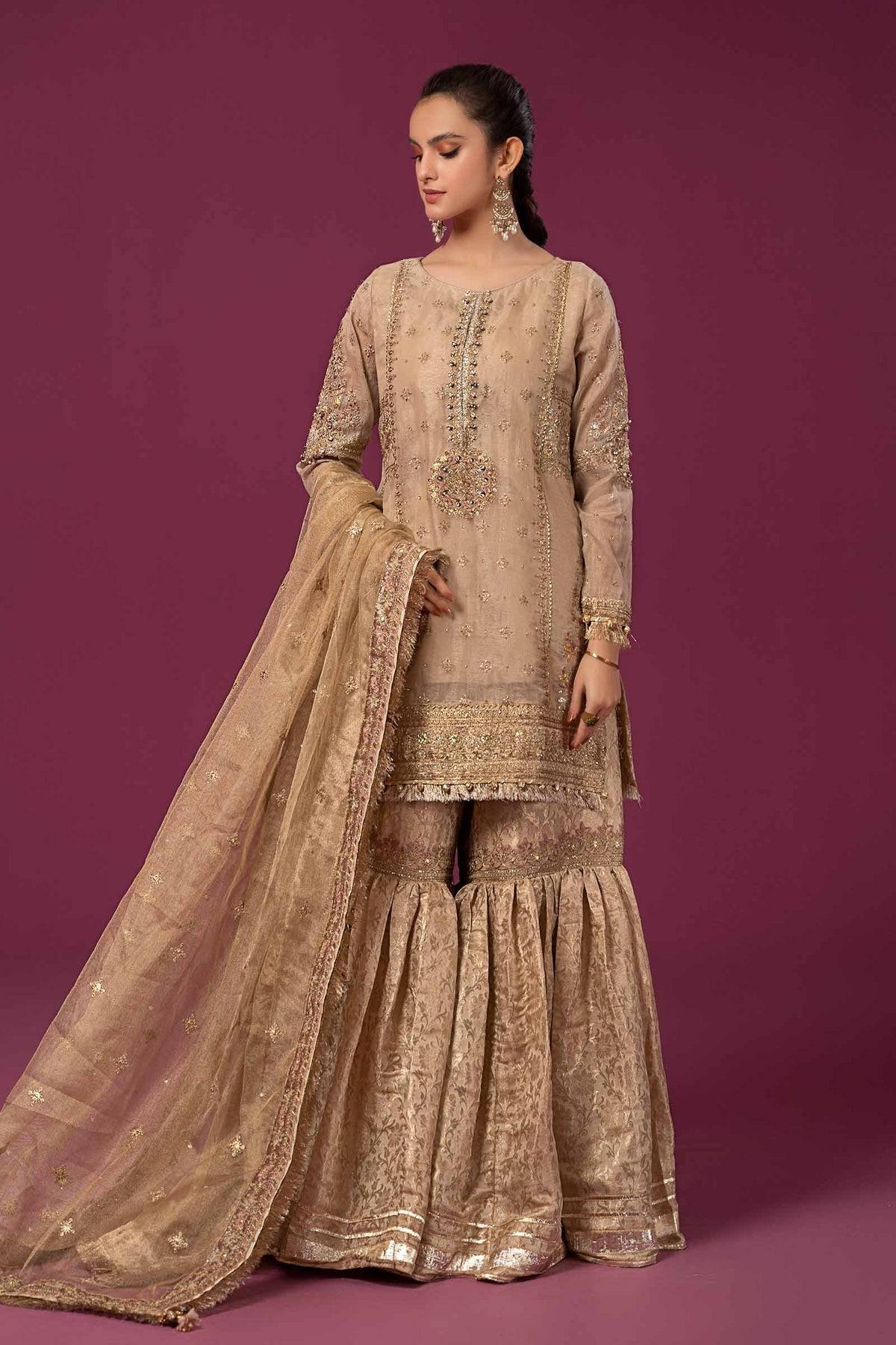 Maria B | Formal Wears | SF-EF24-35 - Pakistani Designer Dress - by Maria B | Type: Formal - 100% Original at Saira Sultan