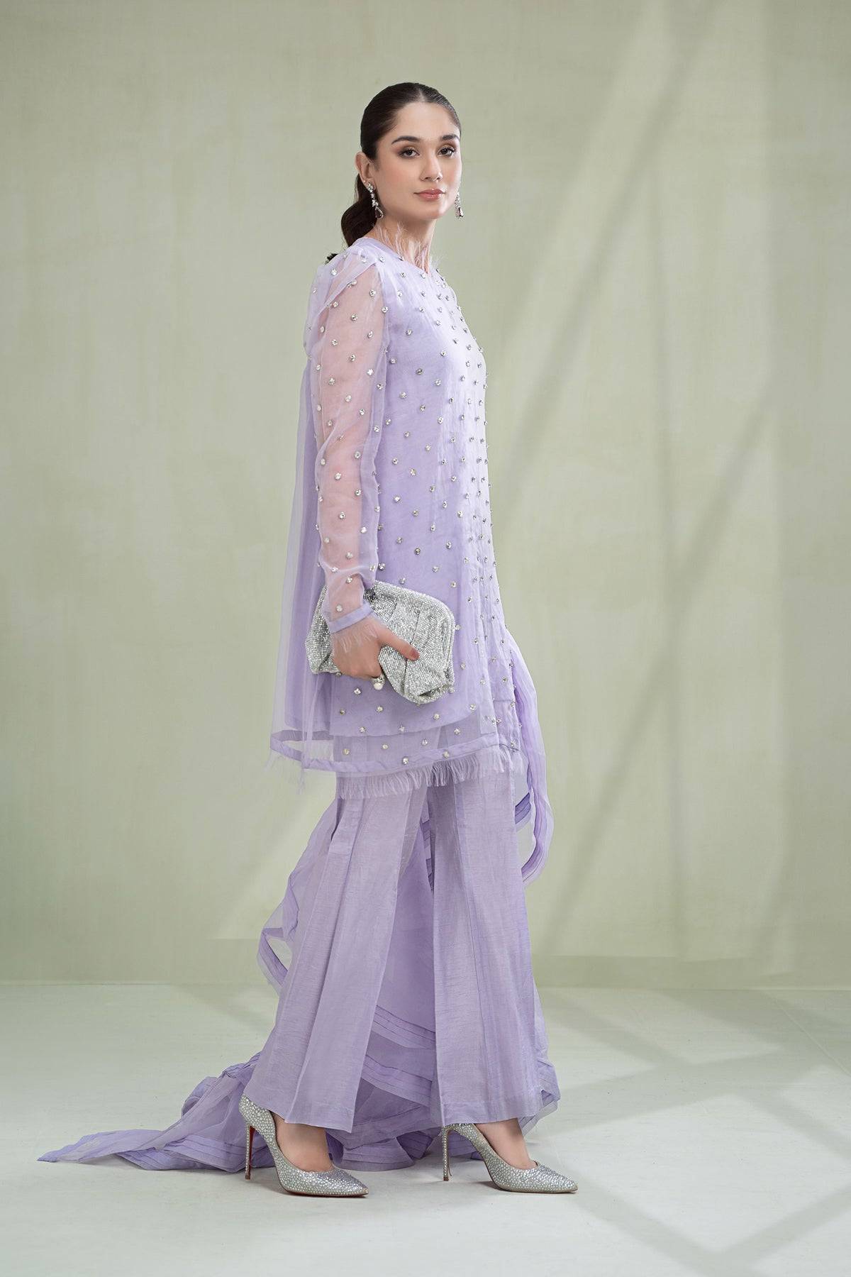 Maria B | Formal Wears | SF-PFW23-06 - Pakistani Designer Dress - by Maria B | Type: Formal - 100% Original at Saira Sultan