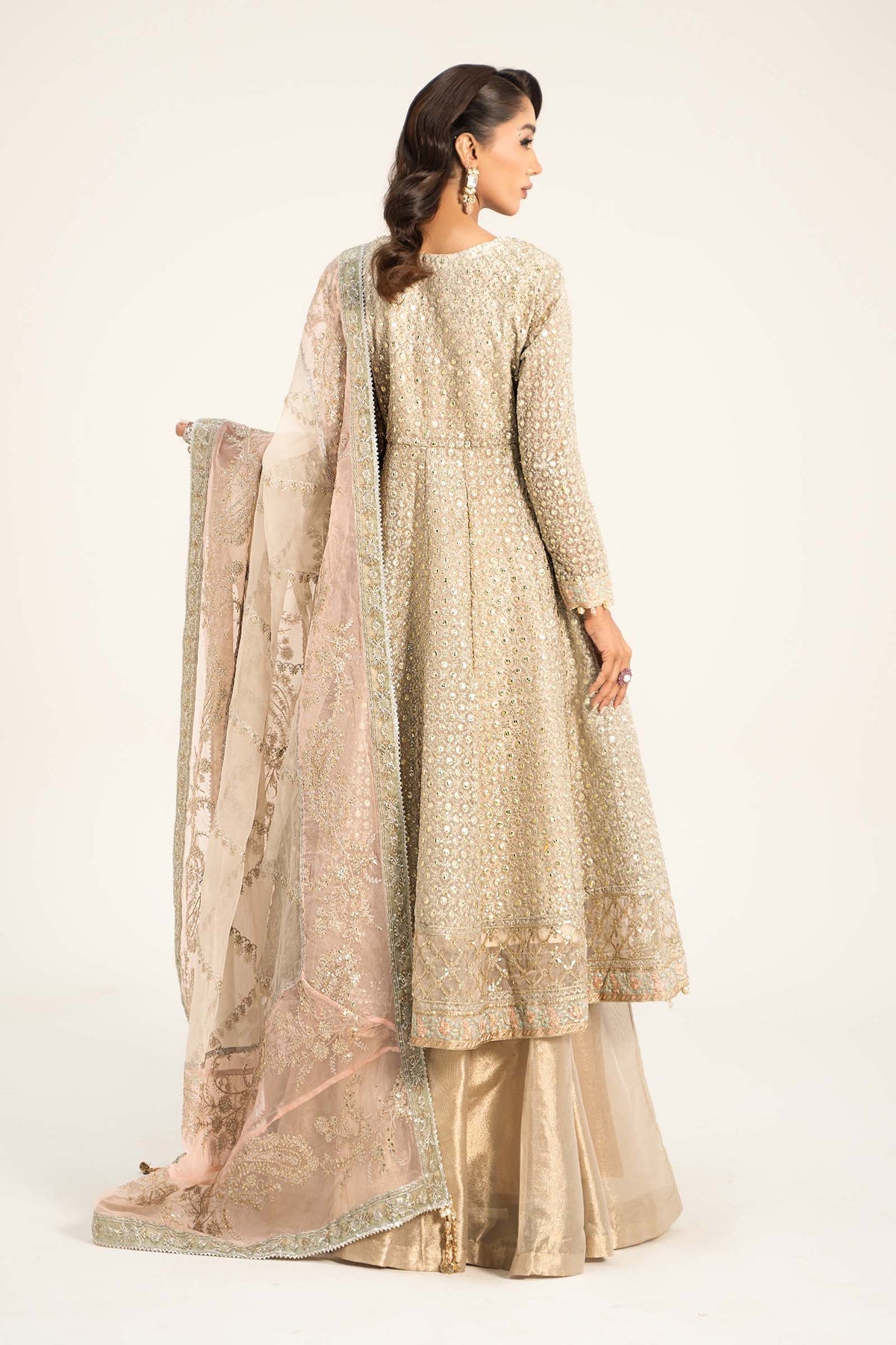 Maria b | Formal Wears | SF-W24-07 - Pakistani Designer Dress - by Maria B | Type: Formal - 100% Original at Saira Sultan