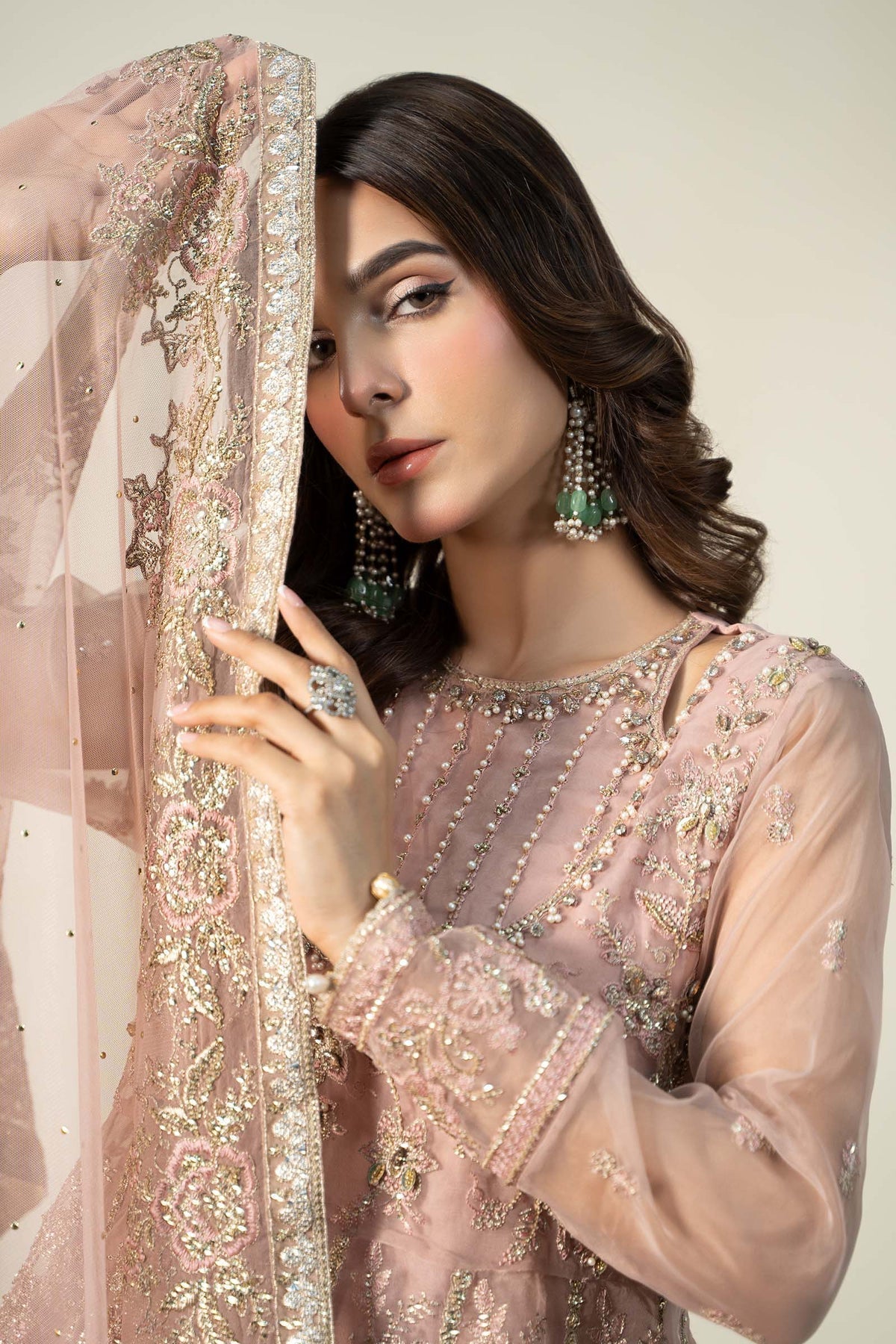 Maria b | Formal Wears | SF-W24-16 - Pakistani Designer Dress - by Maria B | Type: Formal - 100% Original at Saira Sultan