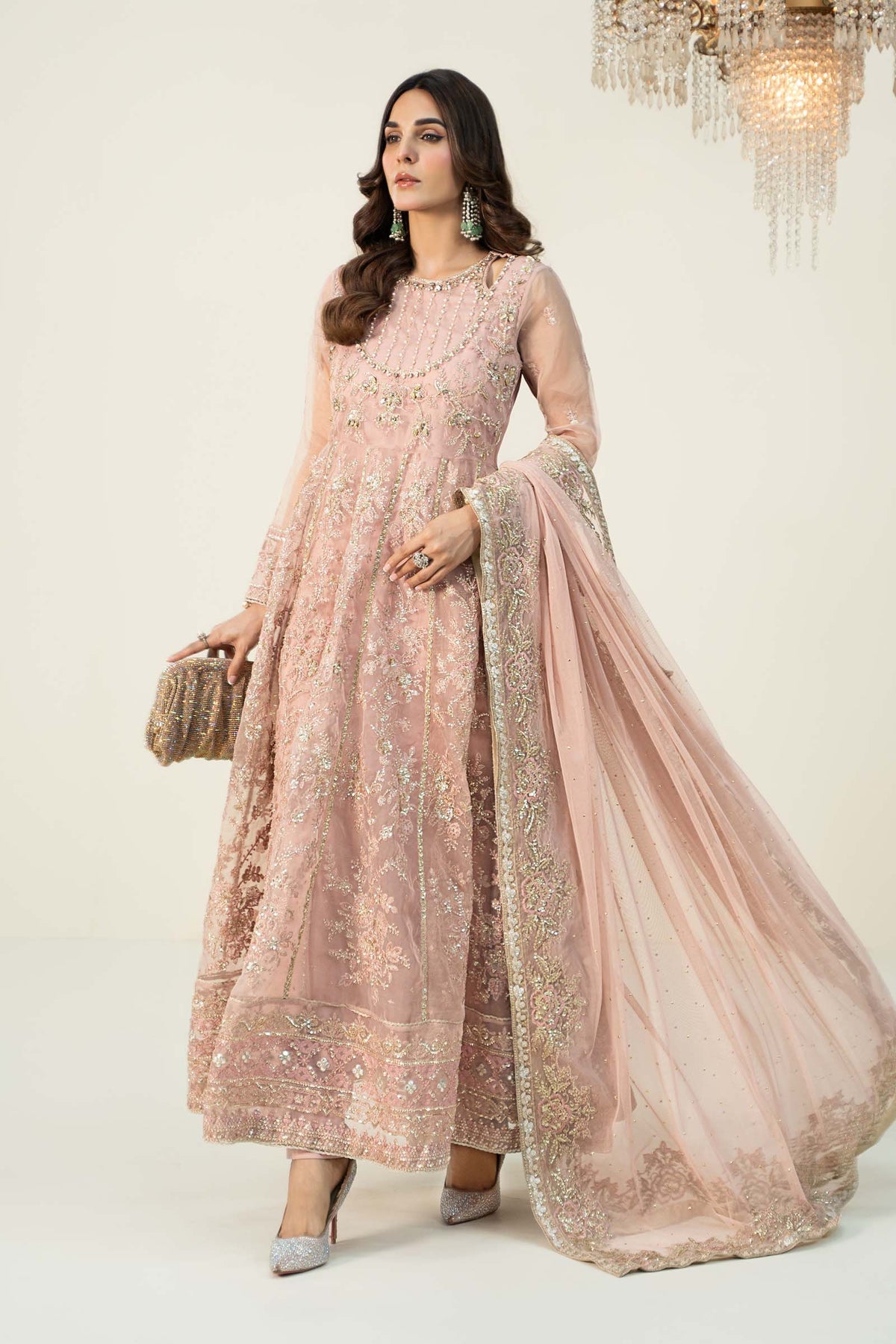 Maria b | Formal Wears | SF-W24-16 - Pakistani Designer Dress - by Maria B | Type: Formal - 100% Original at Saira Sultan