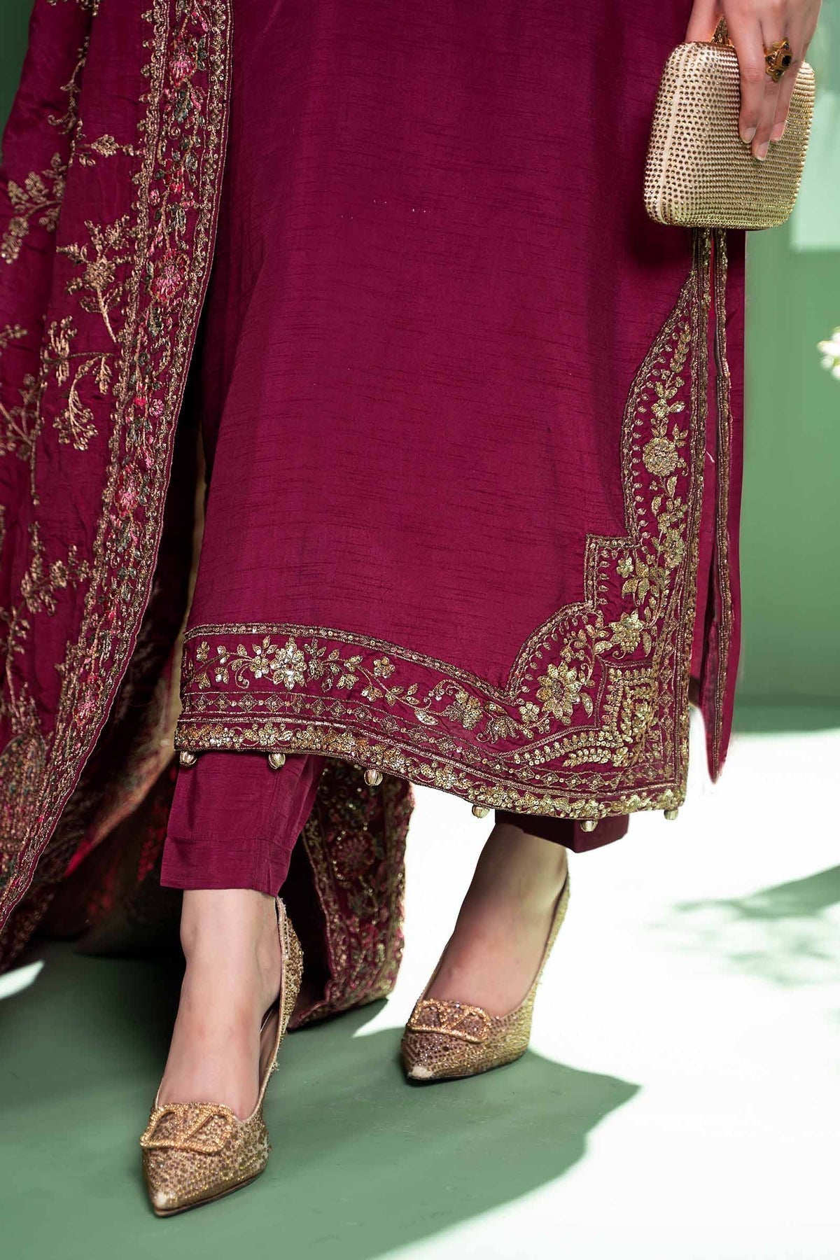 Maria b | Formal Wears | SF-W24-20 - Pakistani Designer Dress - by Maria B | Type: Formal - 100% Original at Saira Sultan