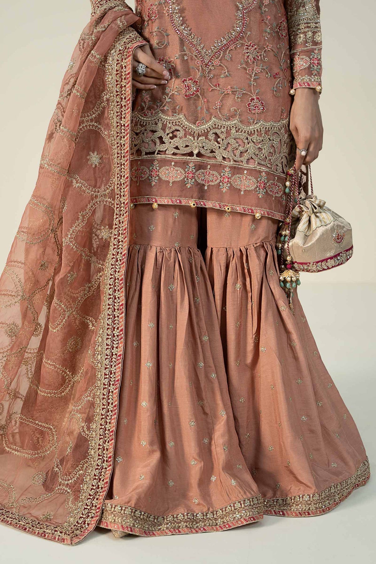 Maria B | Formal Wears | SF-W24-24 - Pakistani Designer Dress - by Maria B | Type: Formal - 100% Original at Saira Sultan
