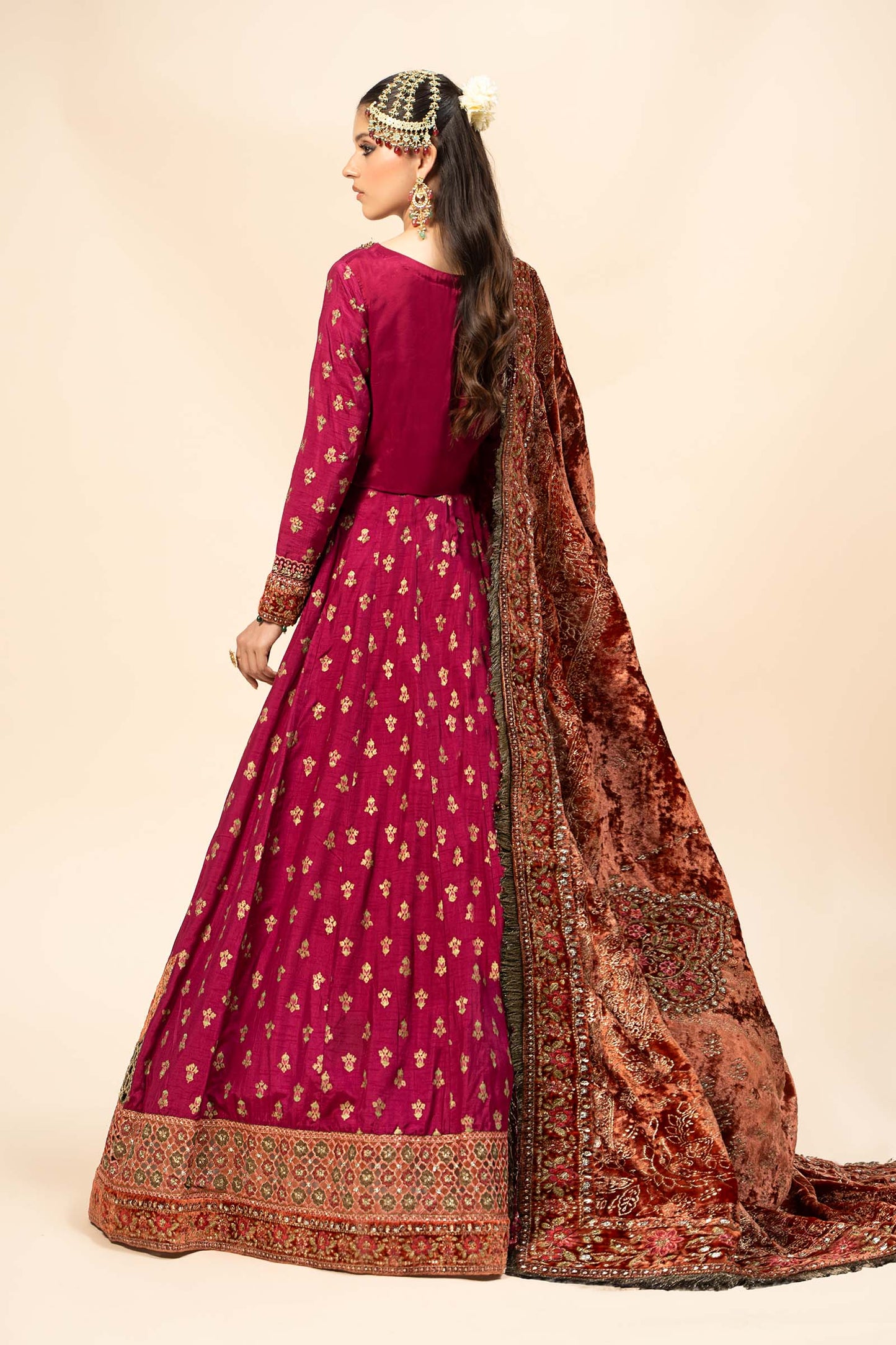 Maira B | Ready to Wear | SF-W24-26 XL Maroon