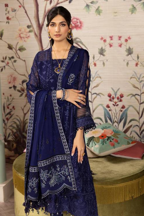 Alizeh | Embroidered Chiffon | Sibel-04 - Pakistani Designer Dress - by Alizeh | Type: Luxury - 100% Original at Saira Sultan