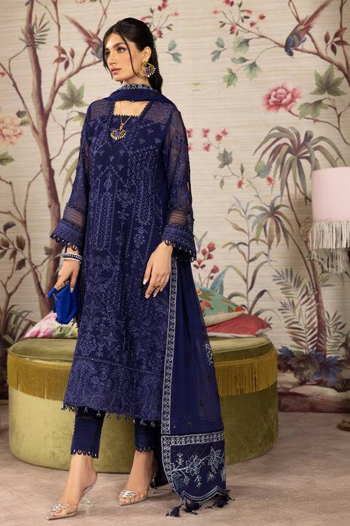 Alizeh | Embroidered Chiffon | Sibel-04 - Pakistani Designer Dress - by Alizeh | Type: Luxury - 100% Original at Saira Sultan