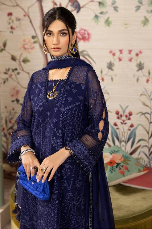 Alizeh | Embroidered Chiffon | Sibel-04 - Pakistani Designer Dress - by Alizeh | Type: Luxury - 100% Original at Saira Sultan