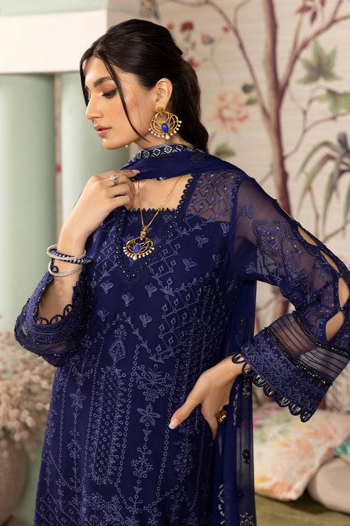 Alizeh | Embroidered Chiffon | Sibel-04 - Pakistani Designer Dress - by Alizeh | Type: Luxury - 100% Original at Saira Sultan