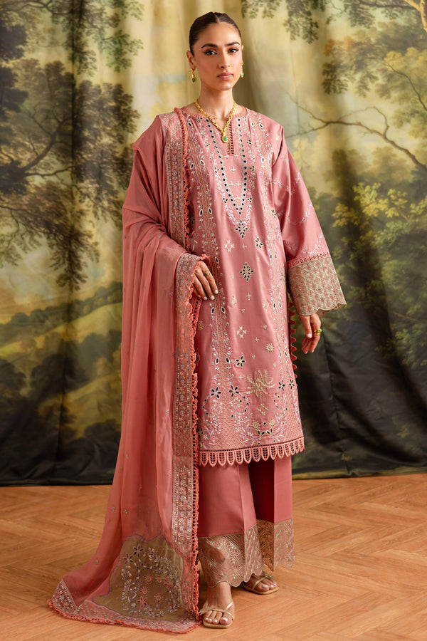 Marjjan | Guzel Lawn | SMC 207-B (Pink) - Pakistani Designer Dress - by Marjjan - Type : Ladies Clothes - 100% Original at Saira Sultan