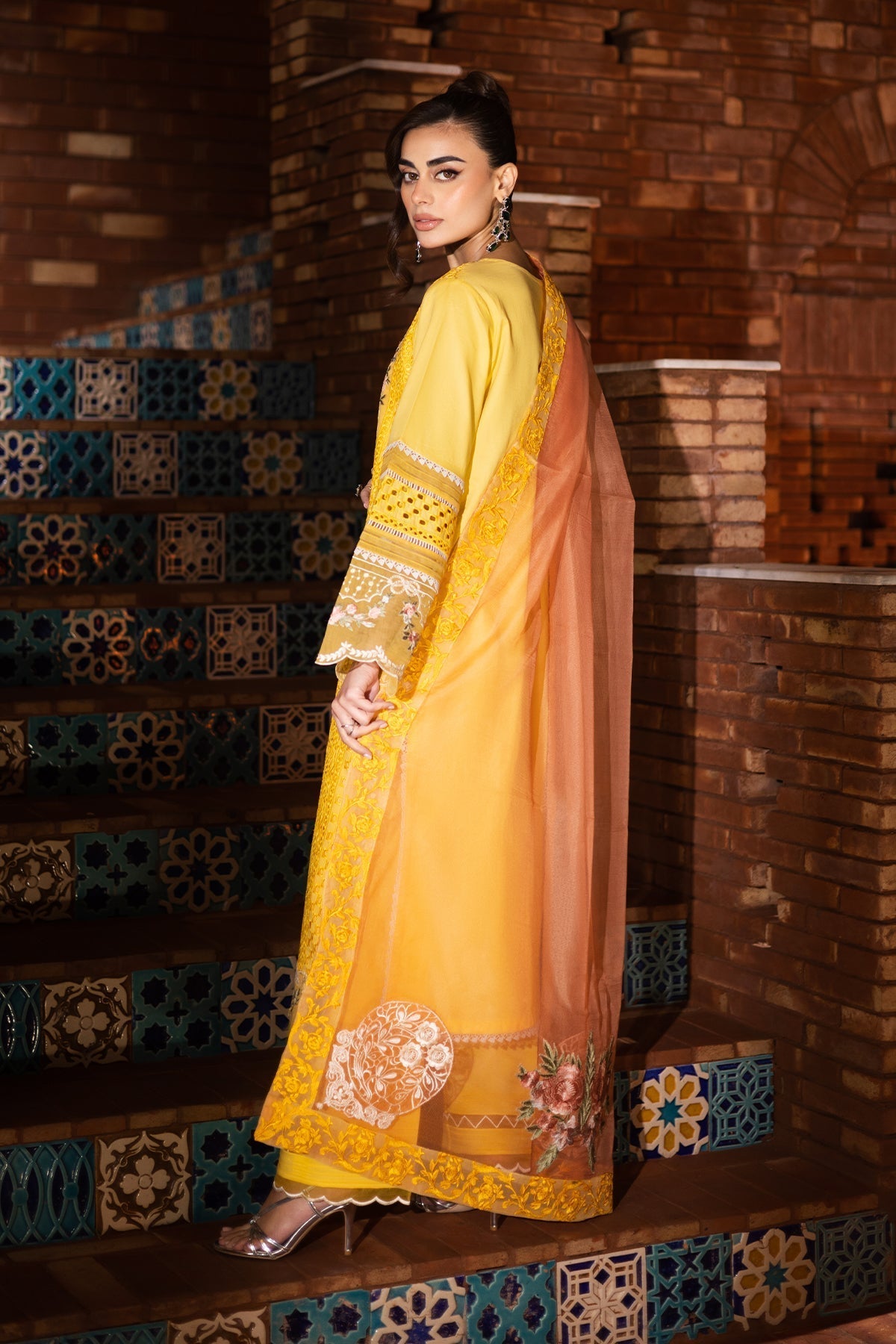 Imrozia Premium | Naya Luxury Eid Edit | SP-52 WANIA S Pale Yellow Lawn