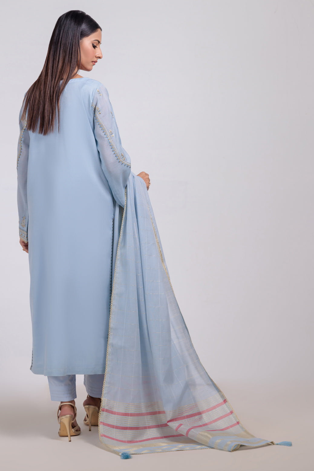 Bonanza Satrangi | P Blue Fancy 3 Piece (SS5243P50) 16 Blue