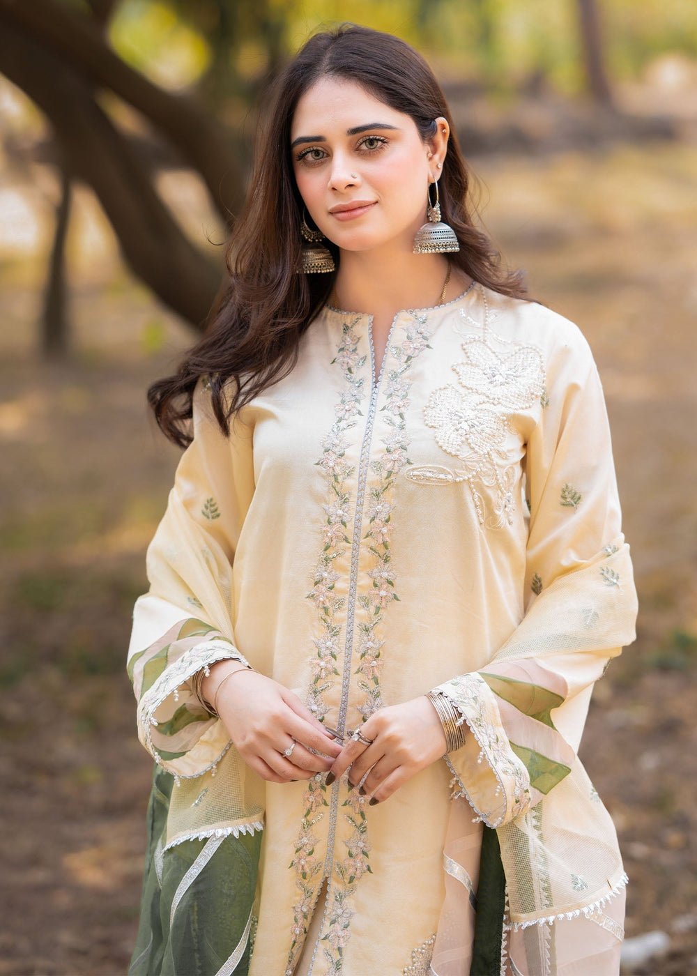 Fozia Khalid I Dilkash Festive Wear 25 |ruhab - Pakistani Designer Dress - by Fozia Khalid - Type : Ladies Clothes - 100% Original at Saira Sultan