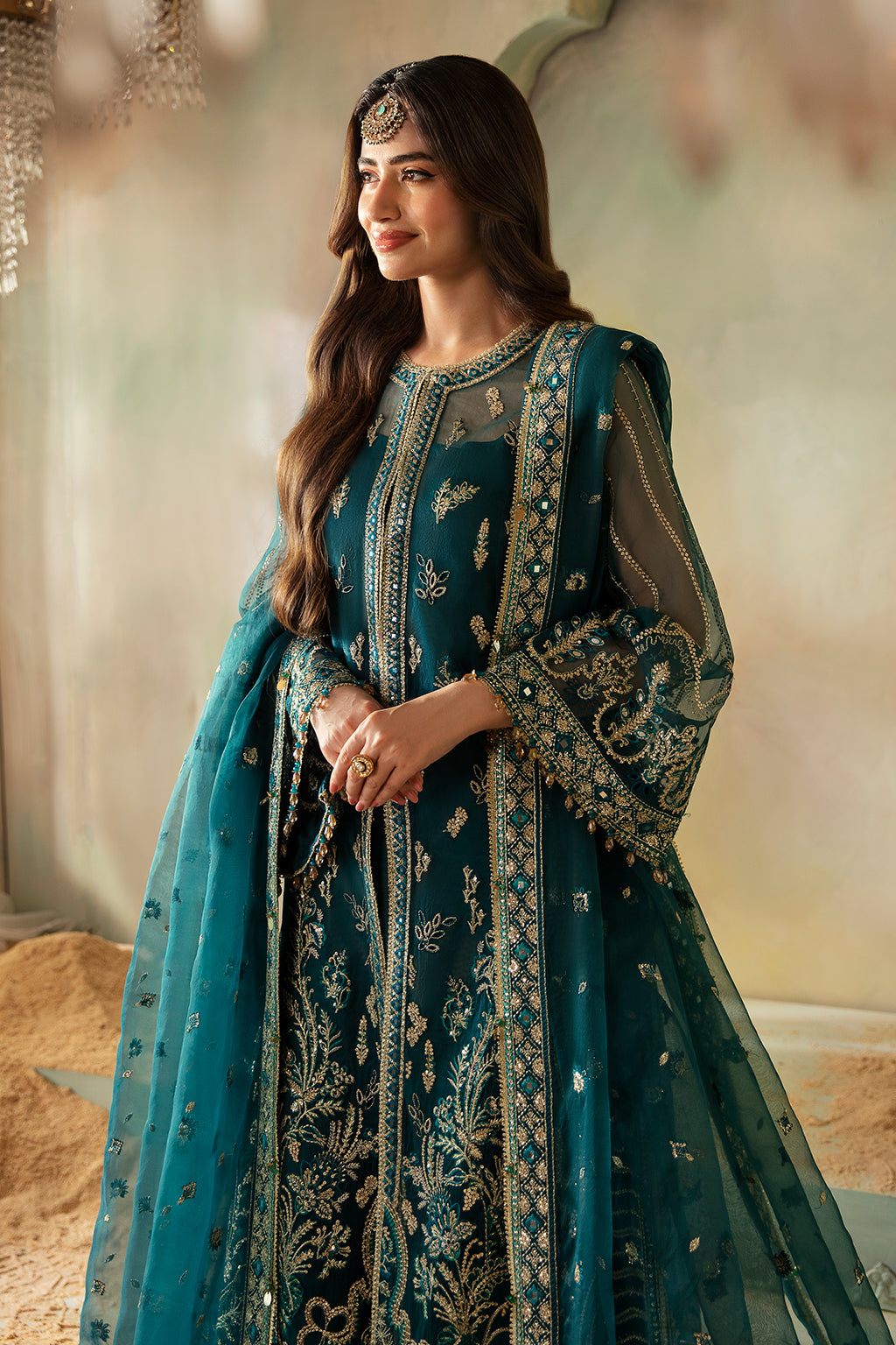Saad Shaikh | Elana Wedding Formals | Soraya S Zinc Organza