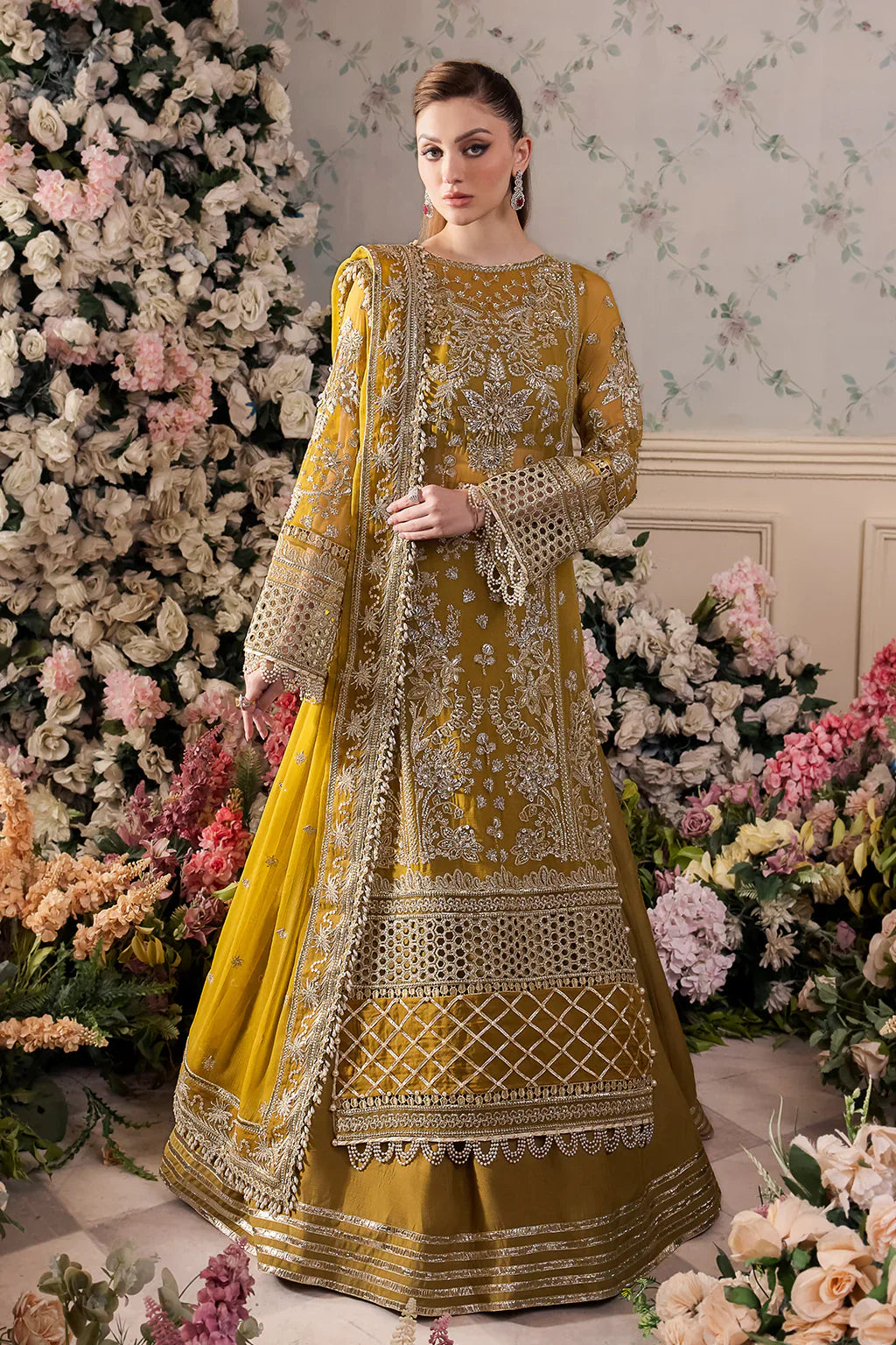 Saad Shaikh | Panache Luxury Chiffon 24 | Ramz - Pakistani Designer Dress - by Saad Shaikh | Type: Bridal - 100% Original at Saira Sultan
