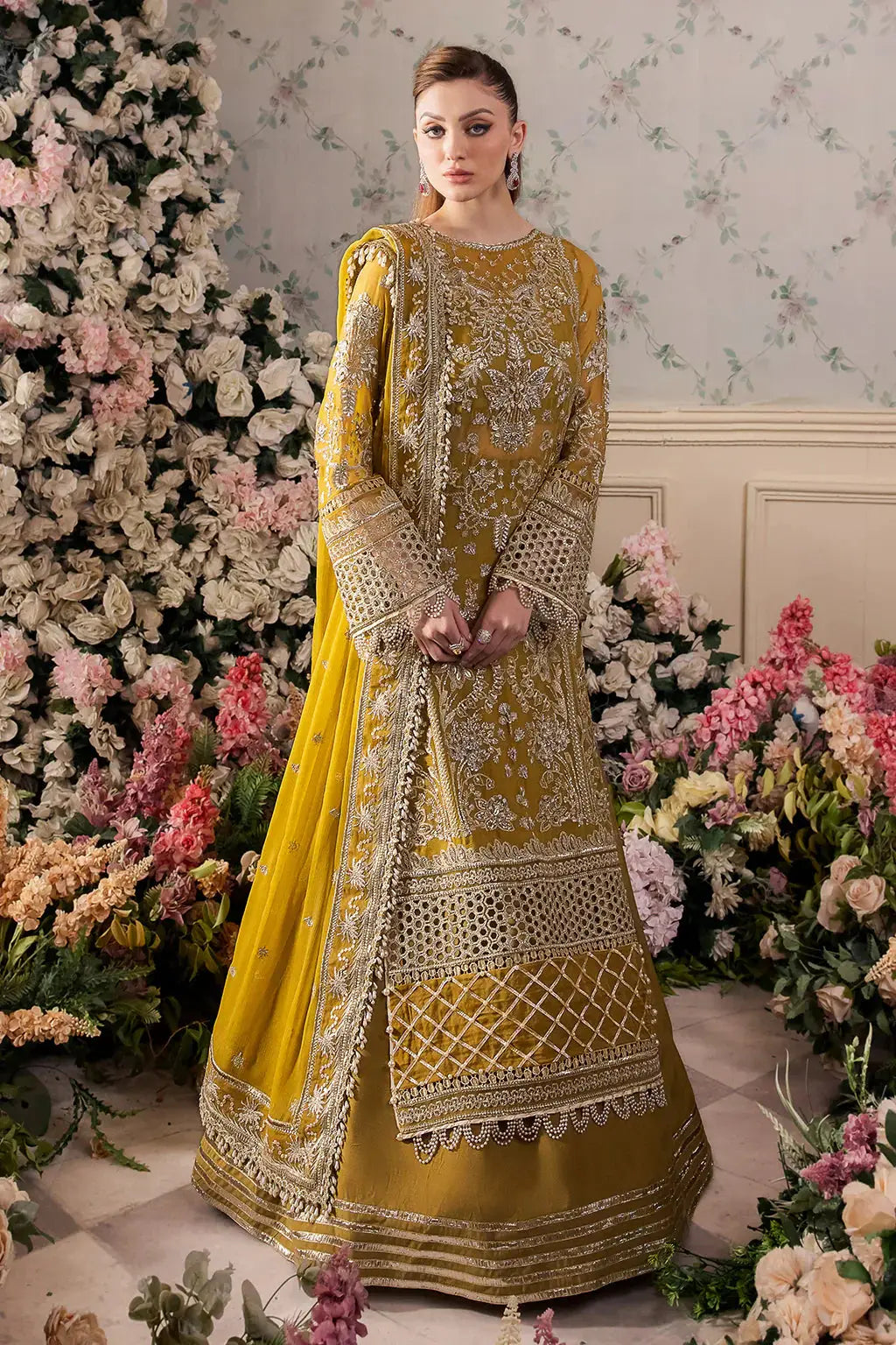 Saad Shaikh | Panache Luxury Chiffon 24 | Ramz - Pakistani Designer Dress - by Saad Shaikh | Type: Bridal - 100% Original at Saira Sultan