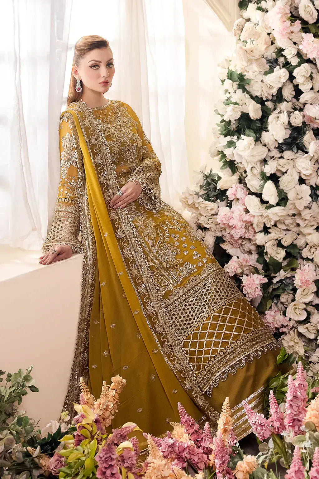 Saad Shaikh | Panache Luxury Chiffon 24 | Ramz - Pakistani Designer Dress - by Saad Shaikh | Type: Bridal - 100% Original at Saira Sultan