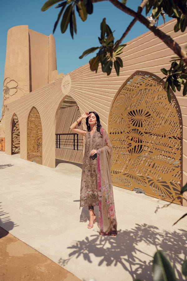 Noor by Saadia Asad | Eid Laserkari Lawn 24 | D8 - Pakistani Designer Dress - by Noor by Saadia Asad | Type: Luxury - 100% Original at Saira Sultan