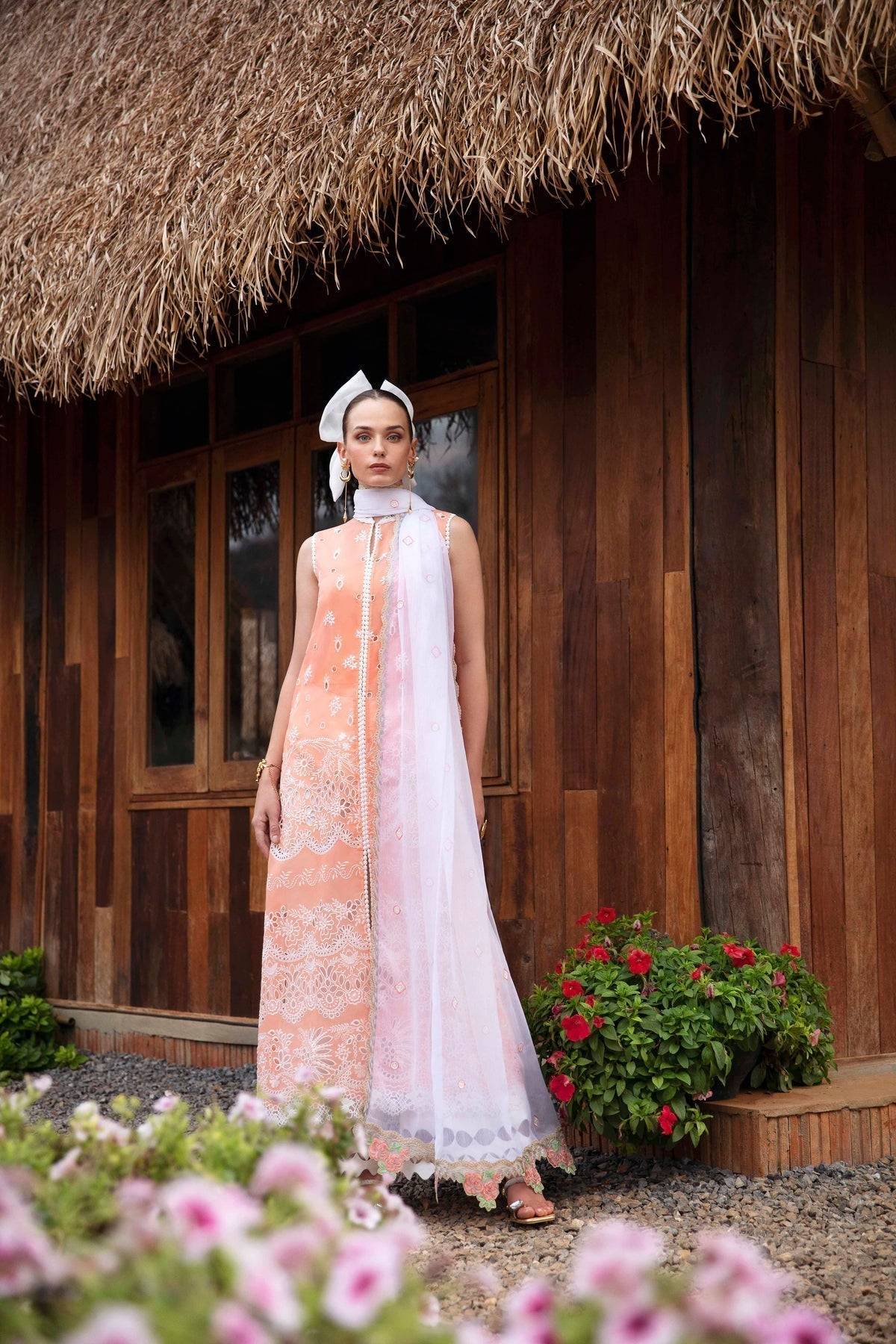 Sable Vogue | Luxury Lawn 24 | Linnea - Pakistani Designer Dress - by Sable Vogue | Type: Luxury - 100% Original at Saira Sultan