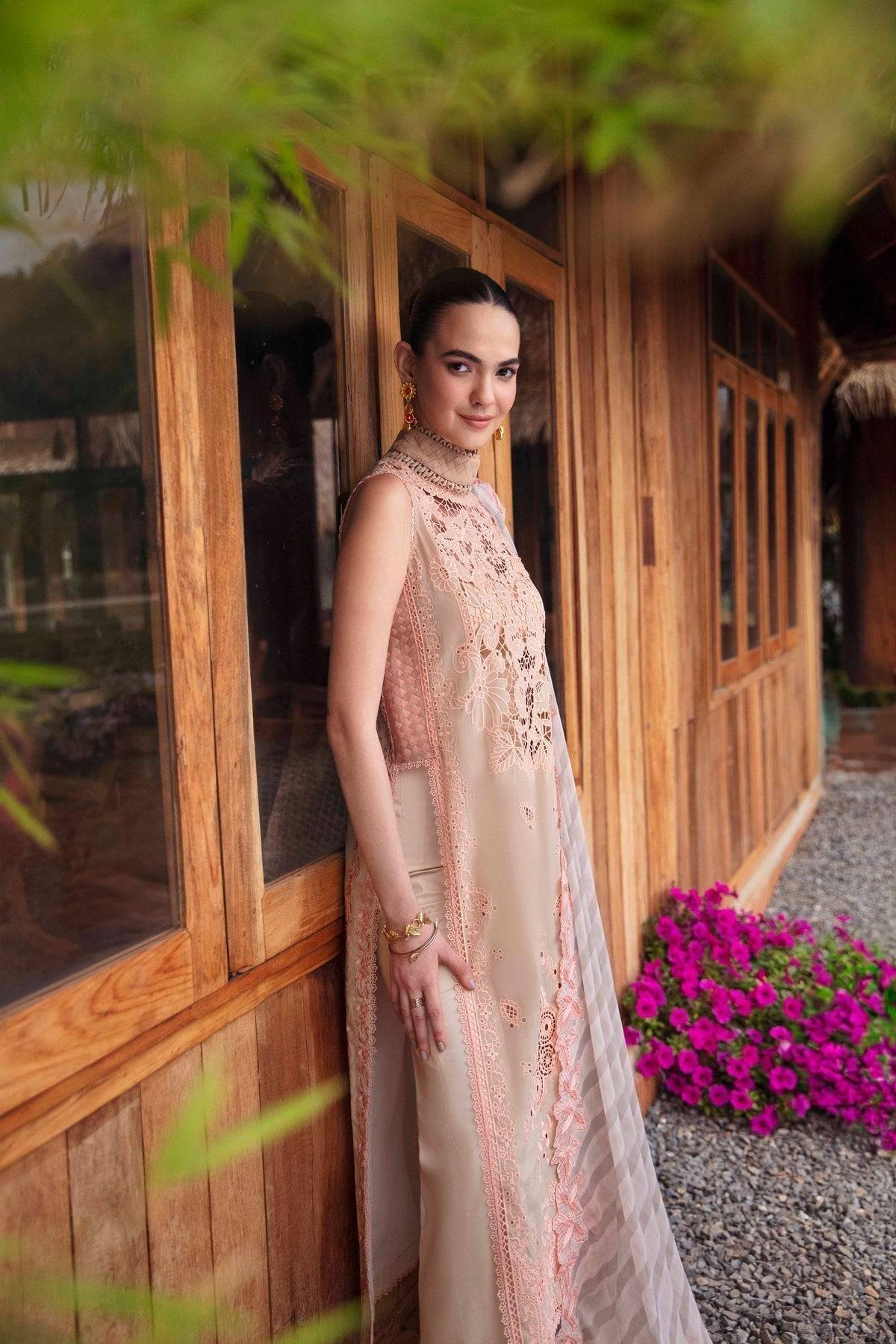 Sable Vogue | Luxury Lawn 24 | Clara - Pakistani Designer Dress - by Sable Vogue | Type: Luxury - 100% Original at Saira Sultan