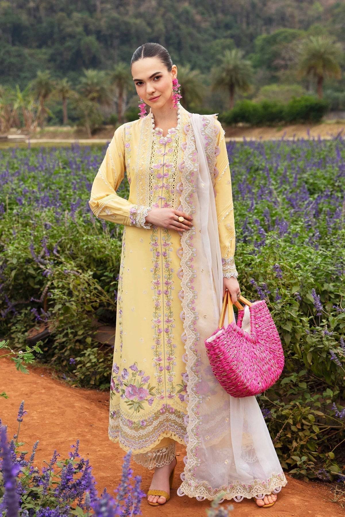 Sable Vogue | Luxury Lawn 24 | Maye - Pakistani Designer Dress - by Sable Vogue | Type: Luxury - 100% Original at Saira Sultan