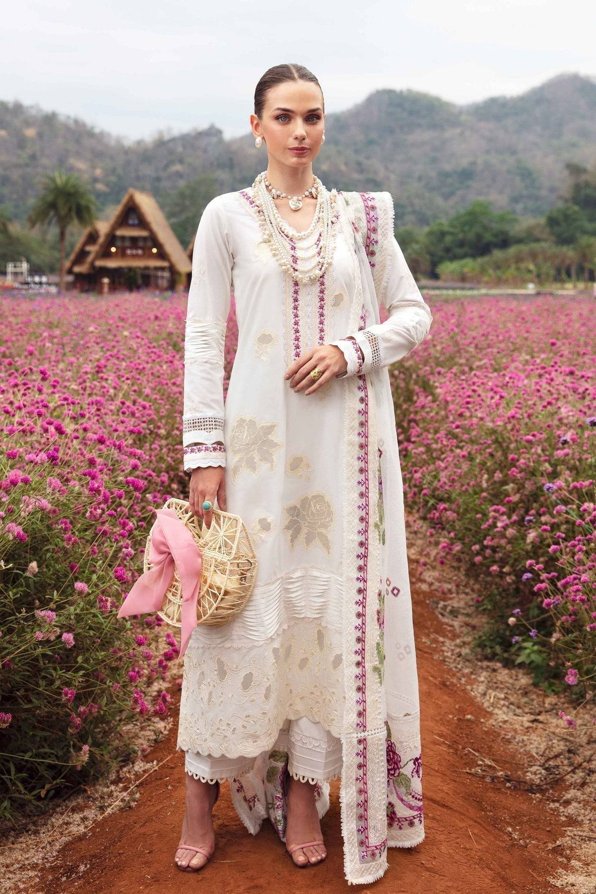 Sable Vogue | Luxury Lawn 24 | Lyra - Pakistani Designer Dress - by Sable Vogue | Type: Luxury - 100% Original at Saira Sultan