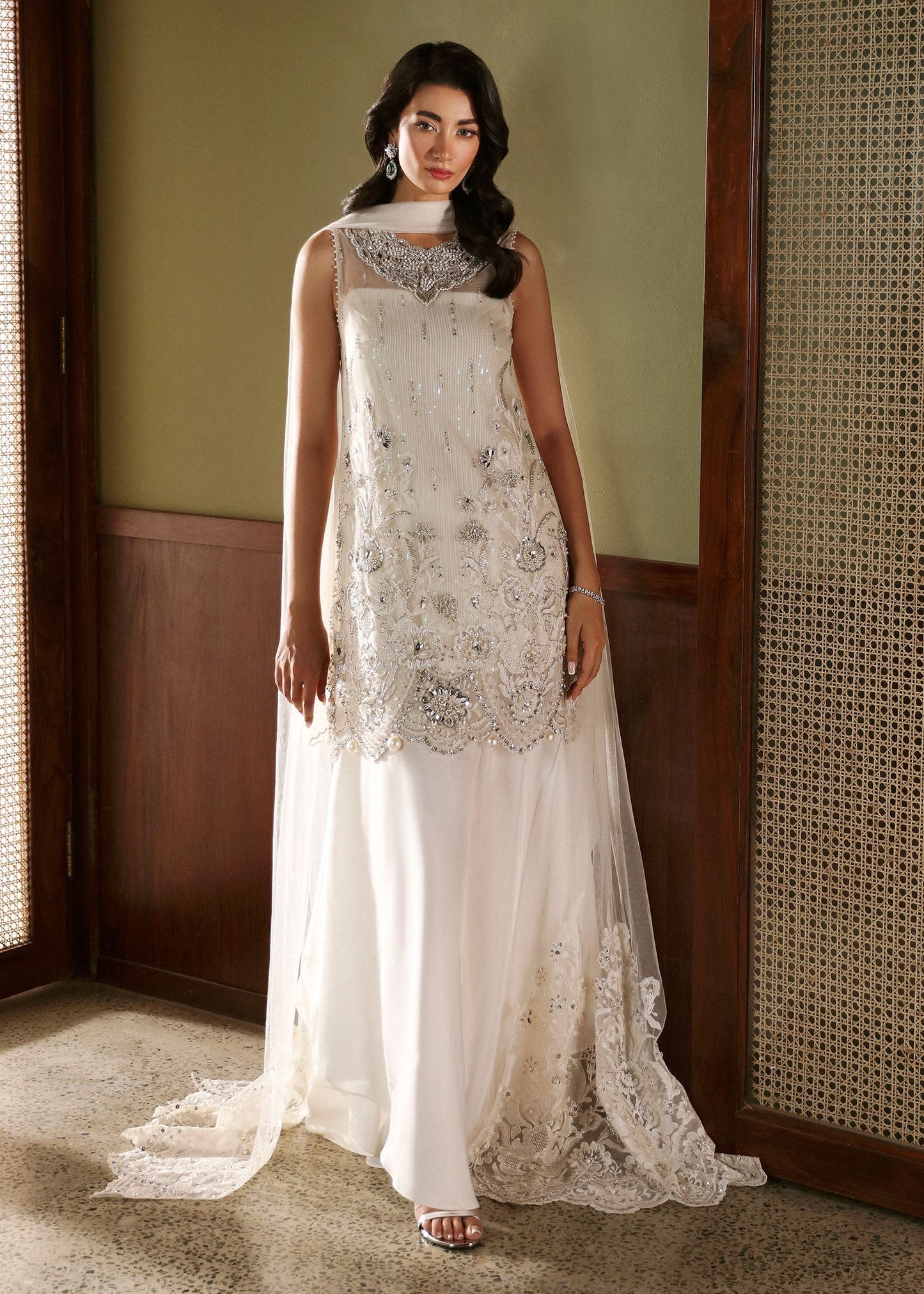 Sadaf Fawad Khan | Late Checkout at the Fred | Shyla XS White Net
