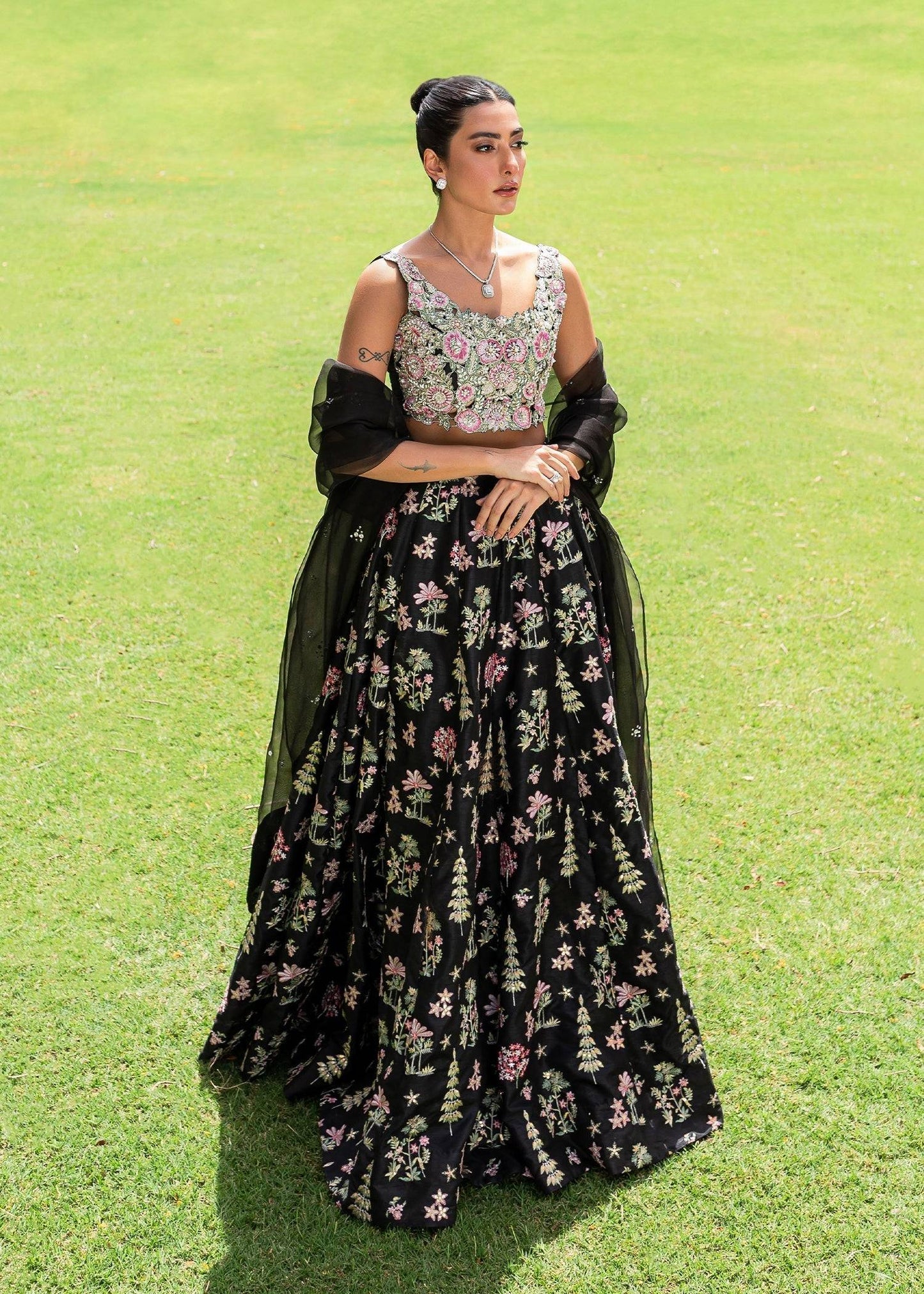 Sadaf Fawad Khan | Zinnia Festive Formals | Yesra - Pakistani Designer Dress - by Sadaf Fawad Khan | Type: Formal - 100% Original at Saira Sultan
