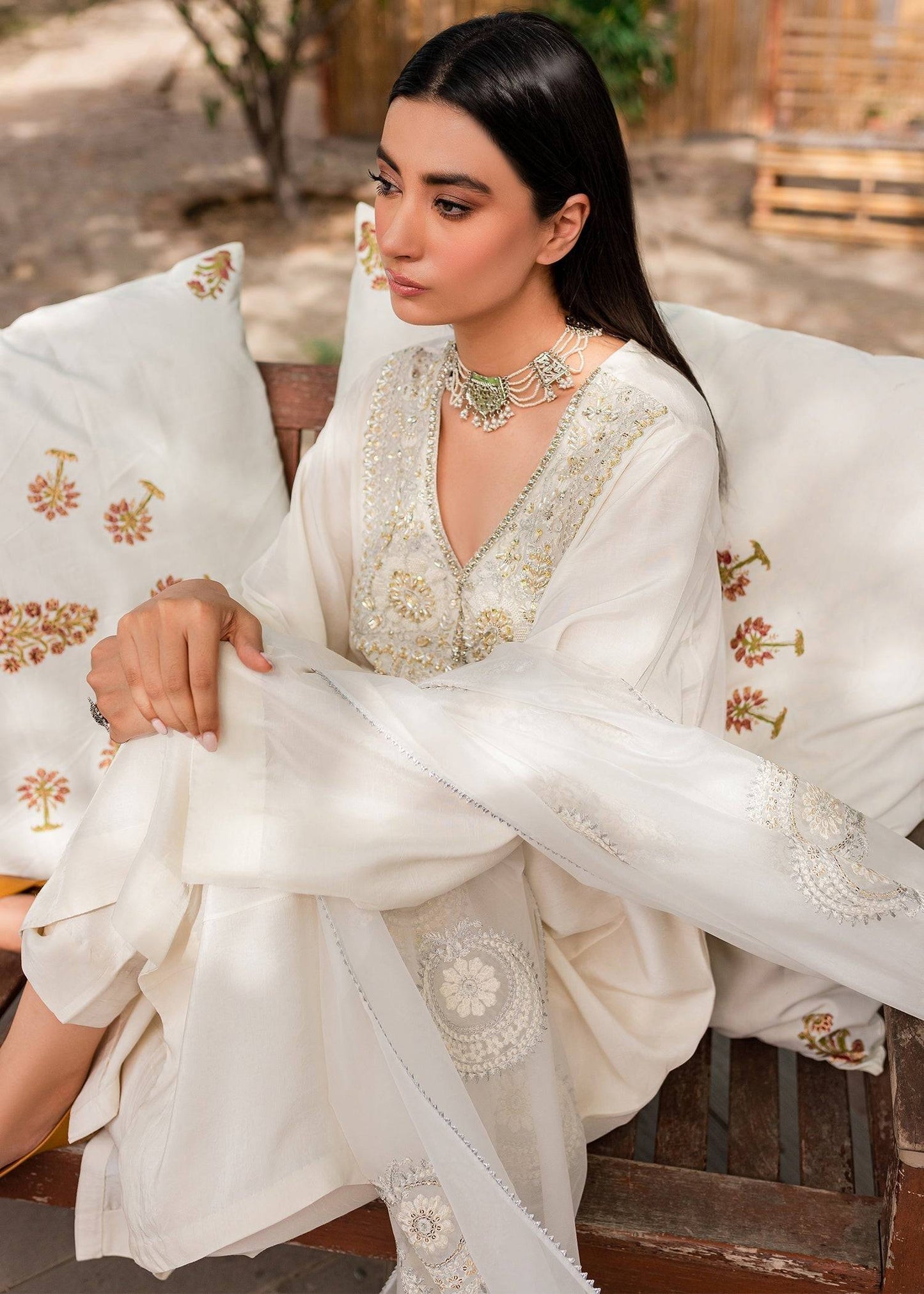 Sadaf Fawad Khan | Zinnia Festive Formals | Nysa - Pakistani Designer Dress - by Sadaf Fawad Khan | Type: Formal - 100% Original at Saira Sultan