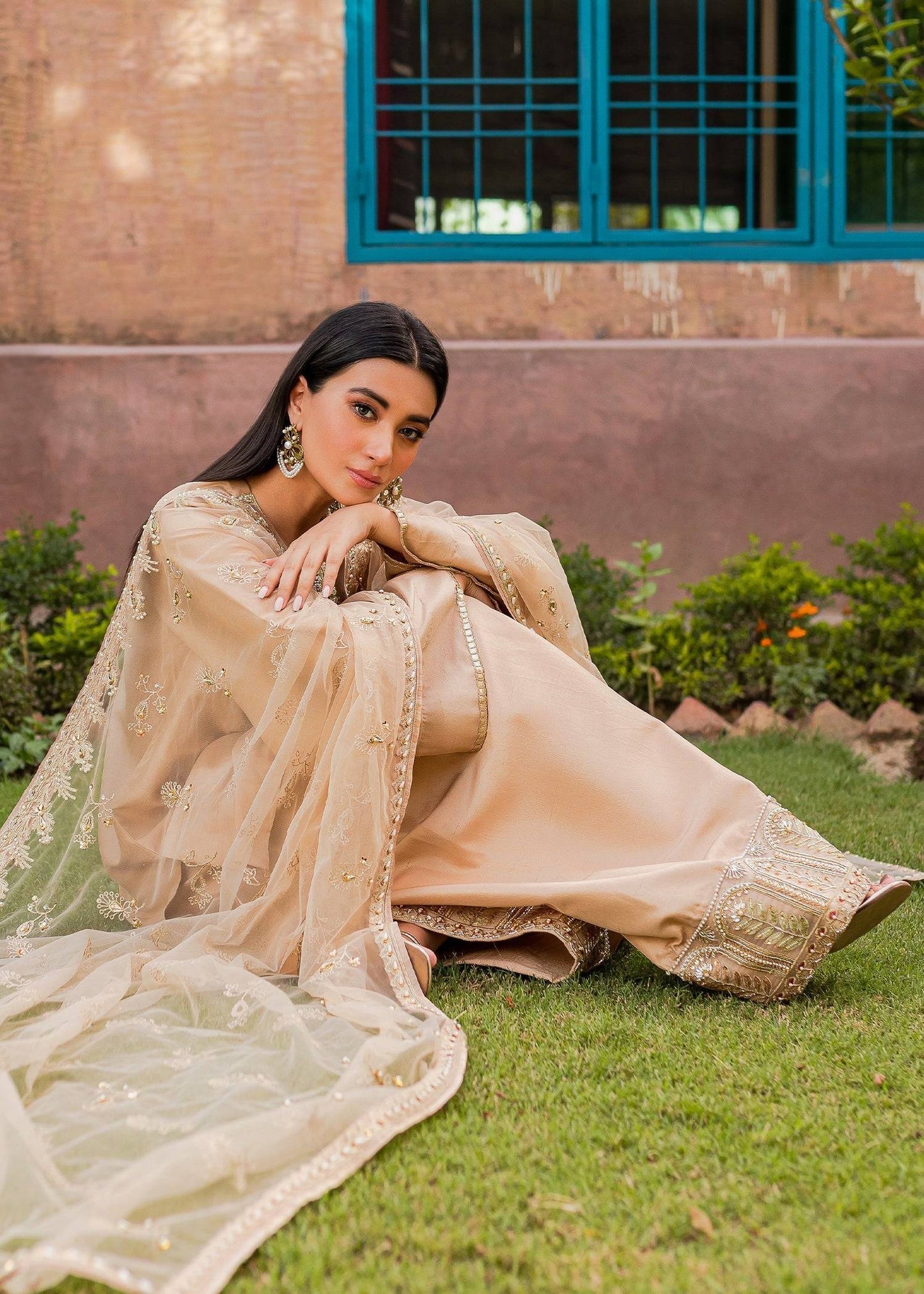 Sadaf Fawad Khan | Zinnia Festive Formals | Freya - Pakistani Designer Dress - by Sadaf Fawad Khan | Type: Formal - 100% Original at Saira Sultan