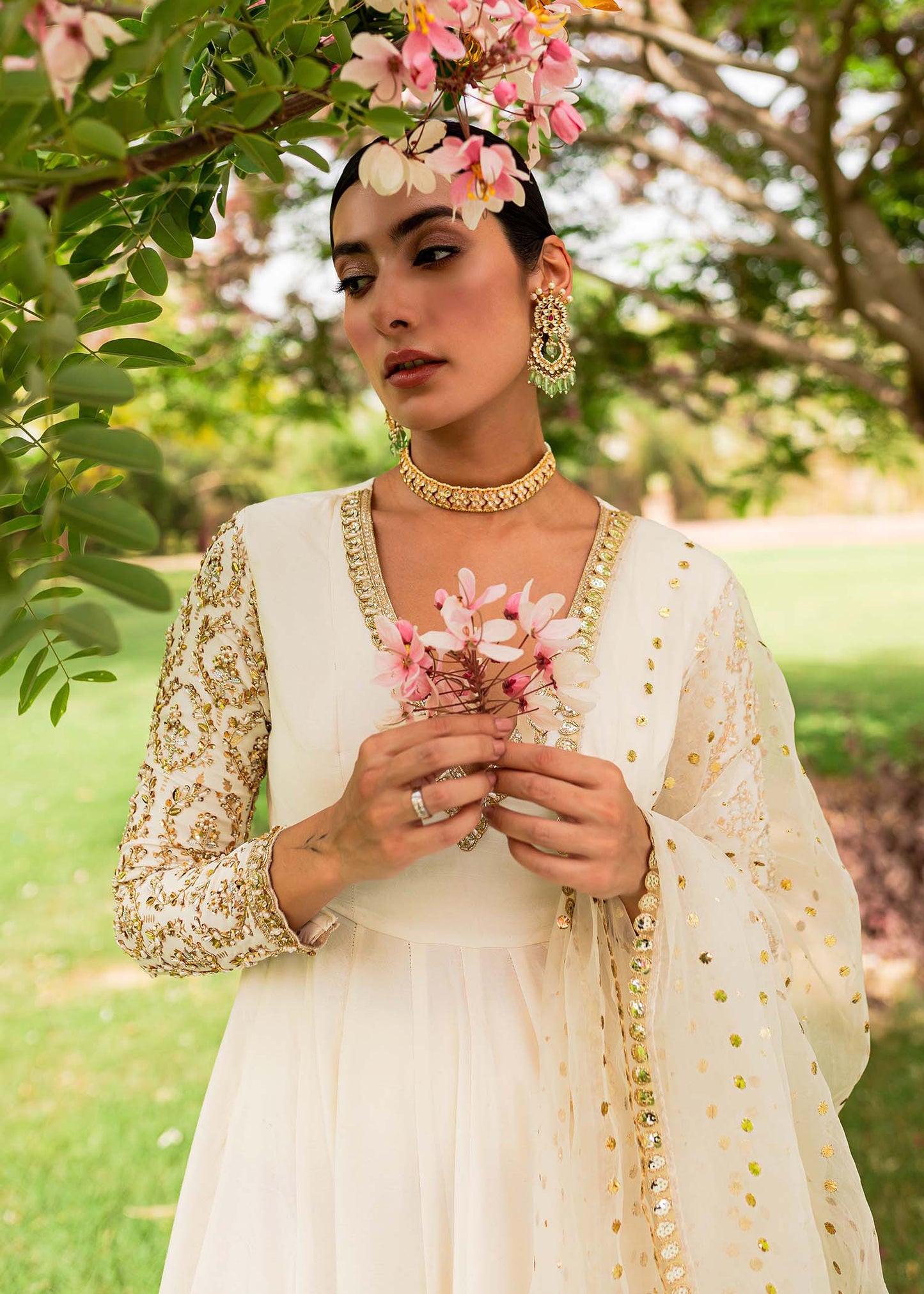 Sadaf Fawad Khan | Zinnia Festive Formals | Zene - Pakistani Designer Dress - by Sadaf Fawad Khan | Type: Formal - 100% Original at Saira Sultan