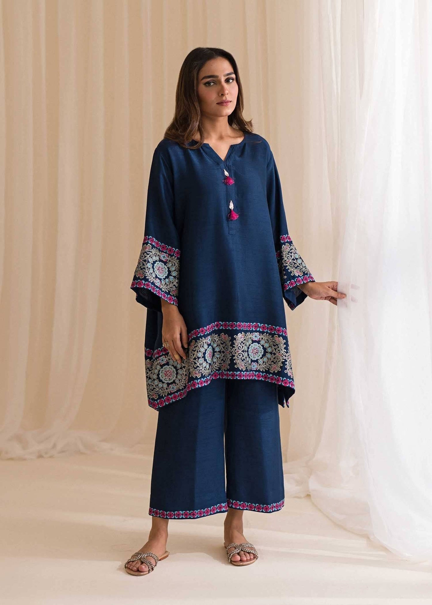 Sadaf Fawad Khan | Lyla Festive Pret | Moonlight - Pakistani Designer Dress - by Sadaf Fawad Khan | Type: Formal - 100% Original at Saira Sultan