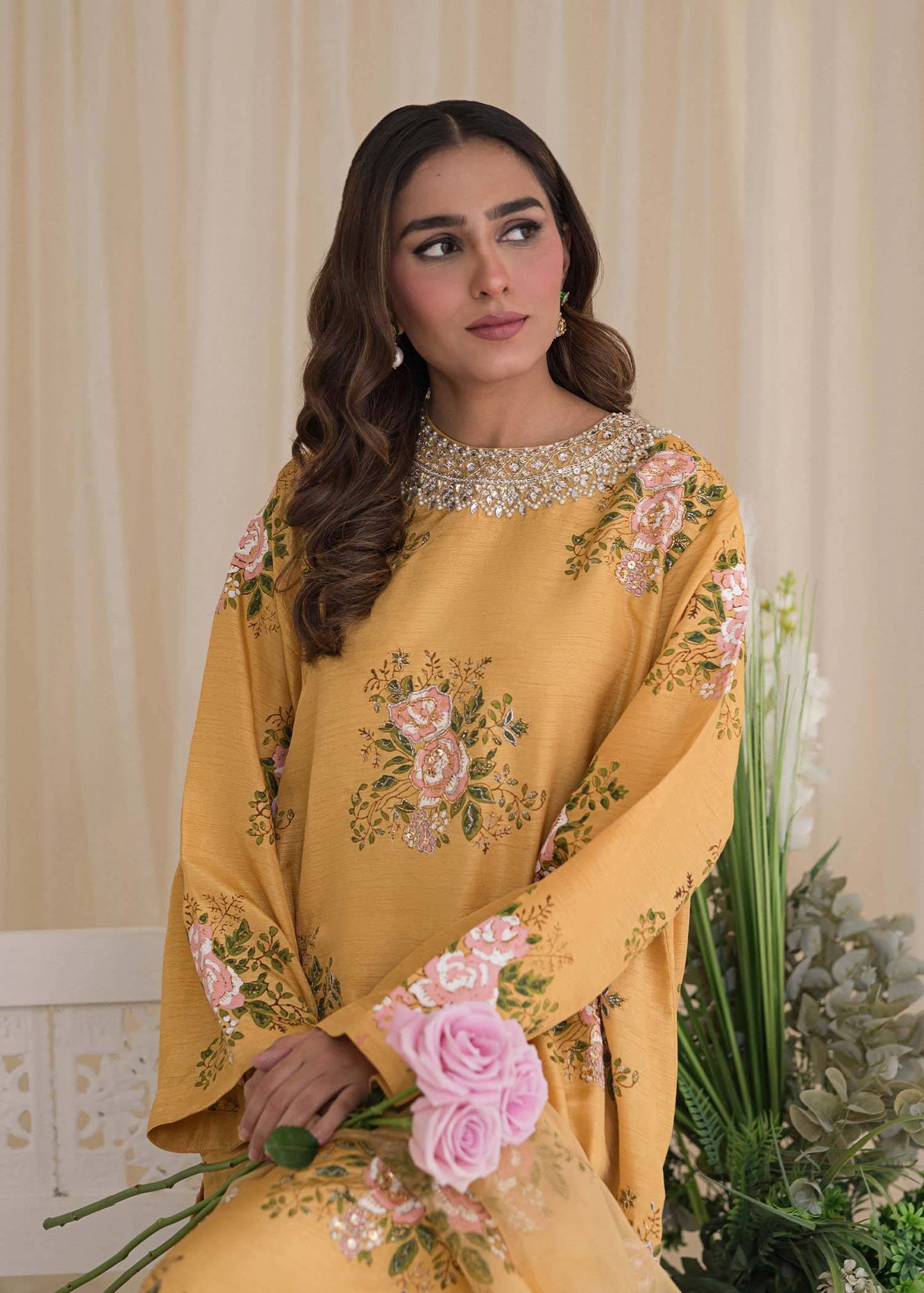 Sadaf Fawad Khan | Lyla Festive Pret | Lemon Zest - Pakistani Designer Dress - by Sadaf Fawad Khan | Type: Formal - 100% Original at Saira Sultan