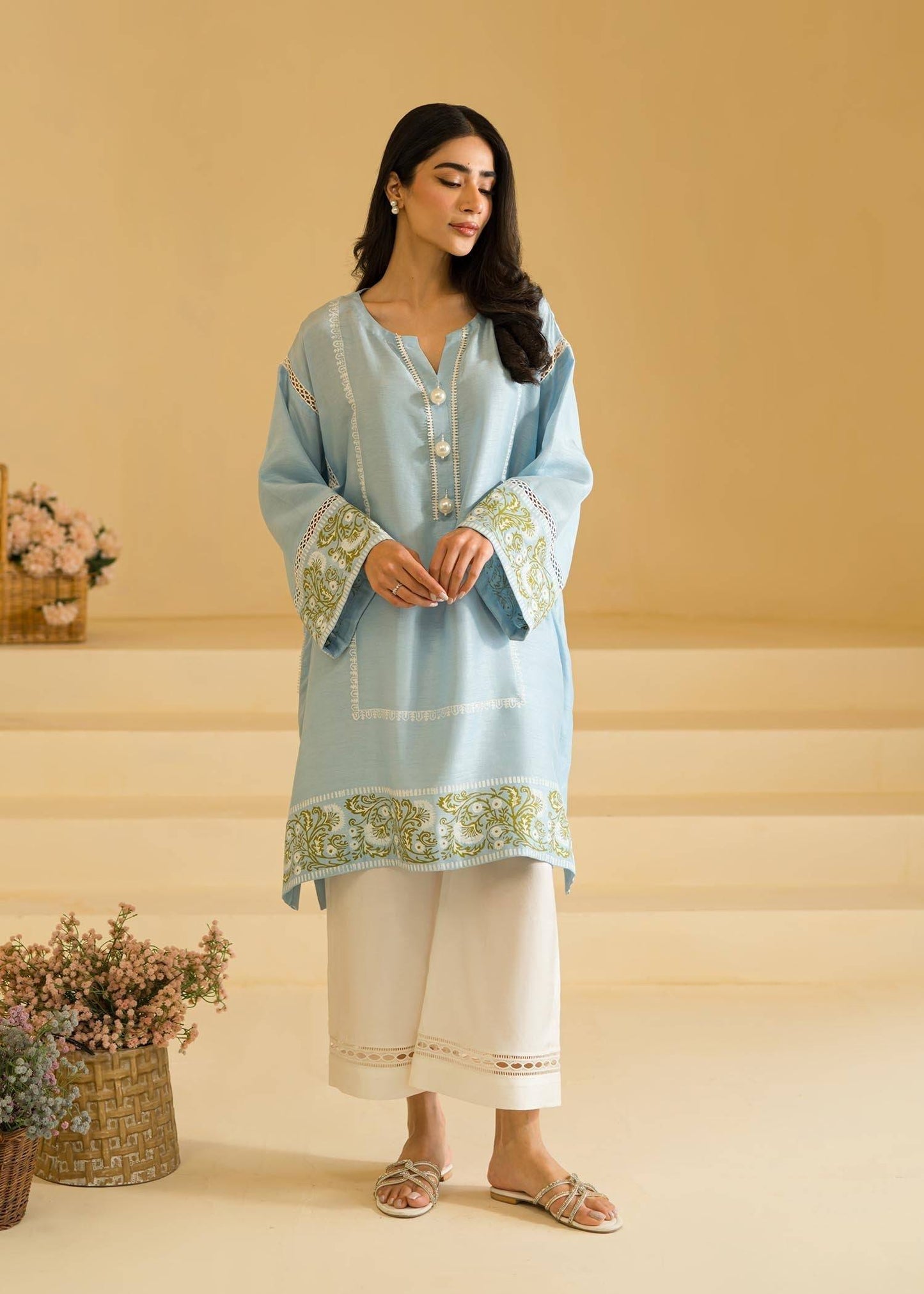 Sadaf Fawad Khan | Eid Pret 24 | Lara - Pakistani Designer Dress - by Sadaf Fawad Khan | Type: Formal - 100% Original at Saira Sultan