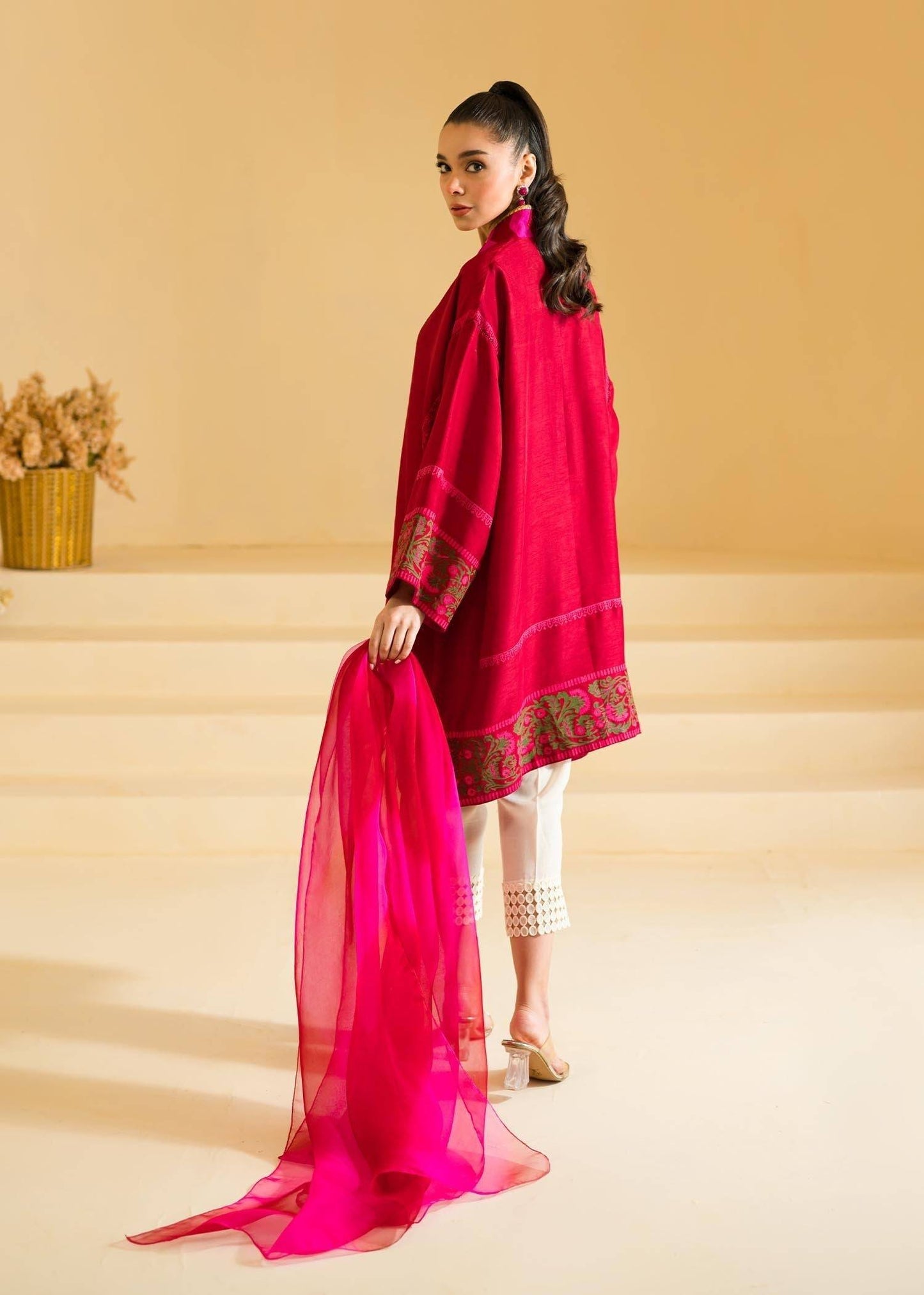 Sadaf Fawad Khan | Eid Pret 24 | Nyra - Pakistani Designer Dress - by Sadaf Fawad Khan | Type: Formal - 100% Original at Saira Sultan