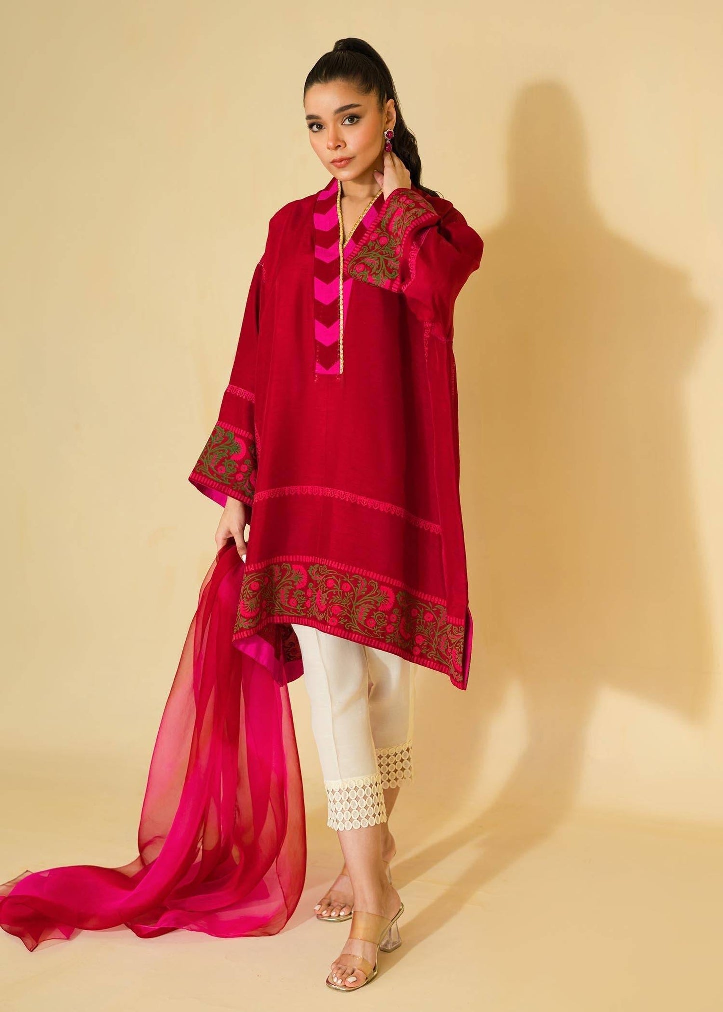 Sadaf Fawad Khan | Eid Pret 24 | Nyra - Pakistani Designer Dress - by Sadaf Fawad Khan | Type: Formal - 100% Original at Saira Sultan