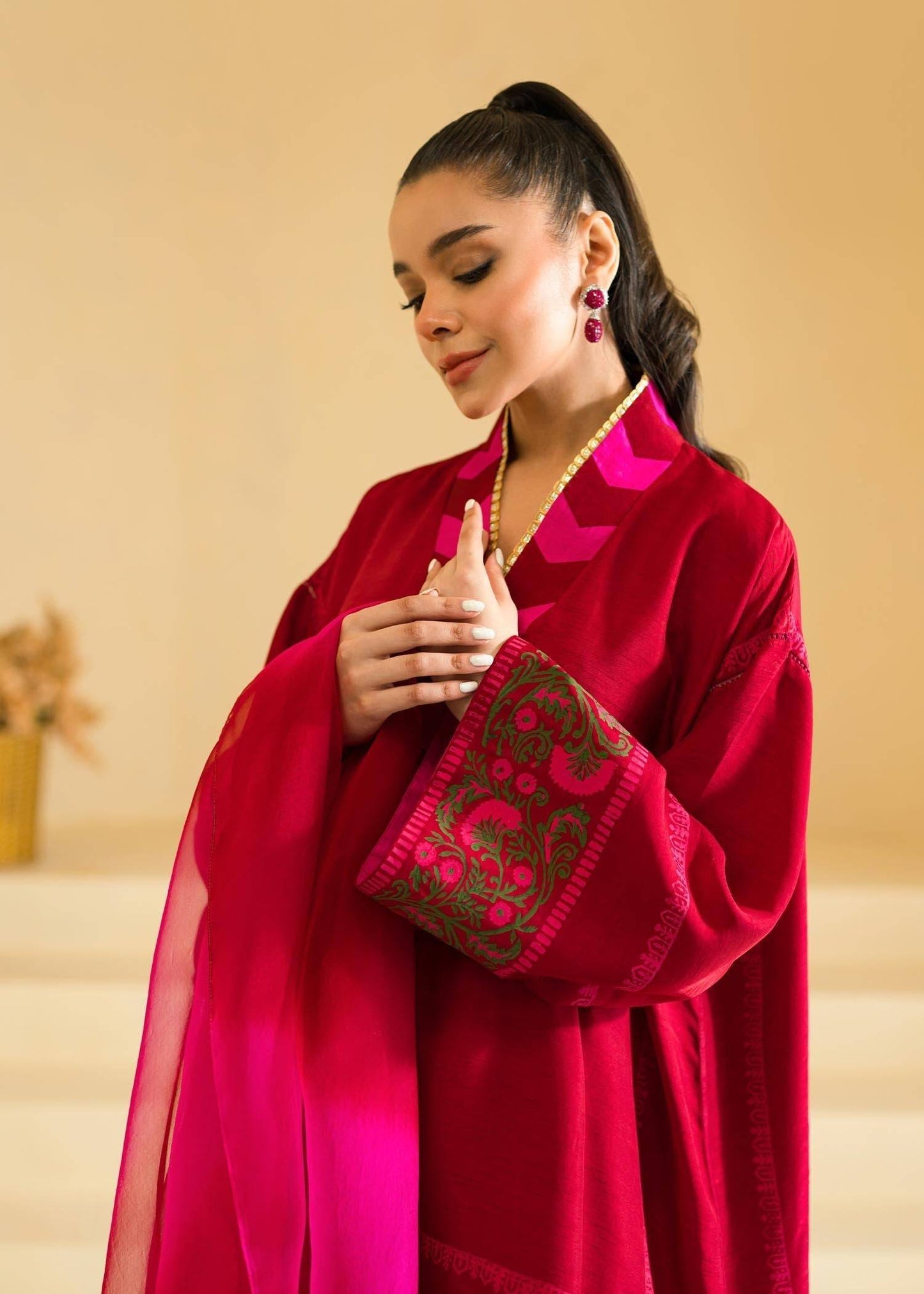 Sadaf Fawad Khan | Eid Pret 24 | Nyra - Pakistani Designer Dress - by Sadaf Fawad Khan | Type: Formal - 100% Original at Saira Sultan