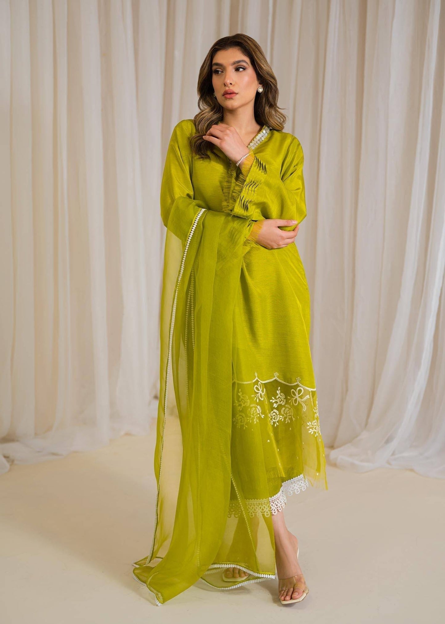 Sadaf Fawad Khan | Eid Pret 24 | Alani - Pakistani Designer Dress - by Sadaf Fawad Khan | Type: Formal - 100% Original at Saira Sultan