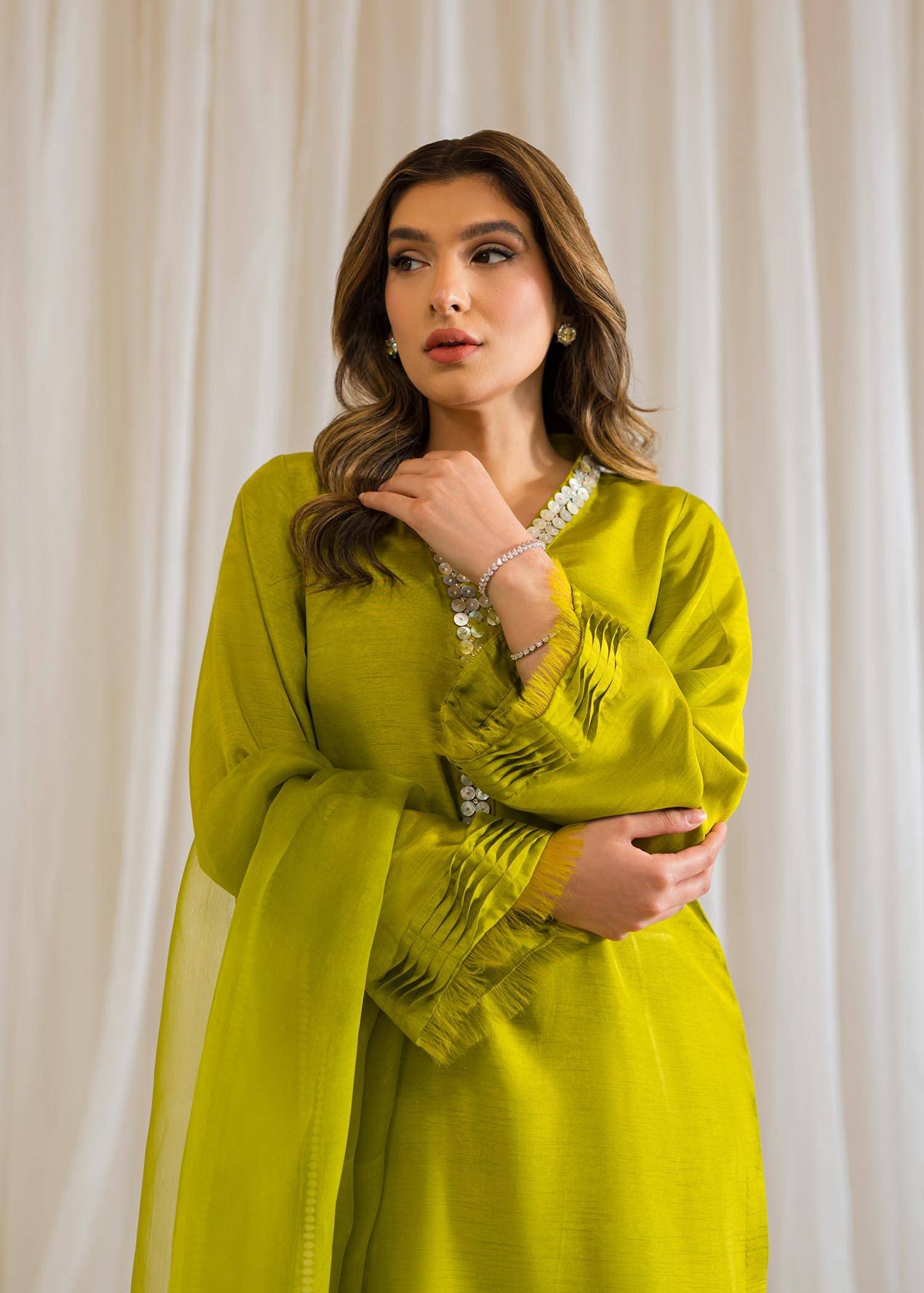 Sadaf Fawad Khan | Eid Pret 24 | Alani - Pakistani Designer Dress - by Sadaf Fawad Khan | Type: Formal - 100% Original at Saira Sultan