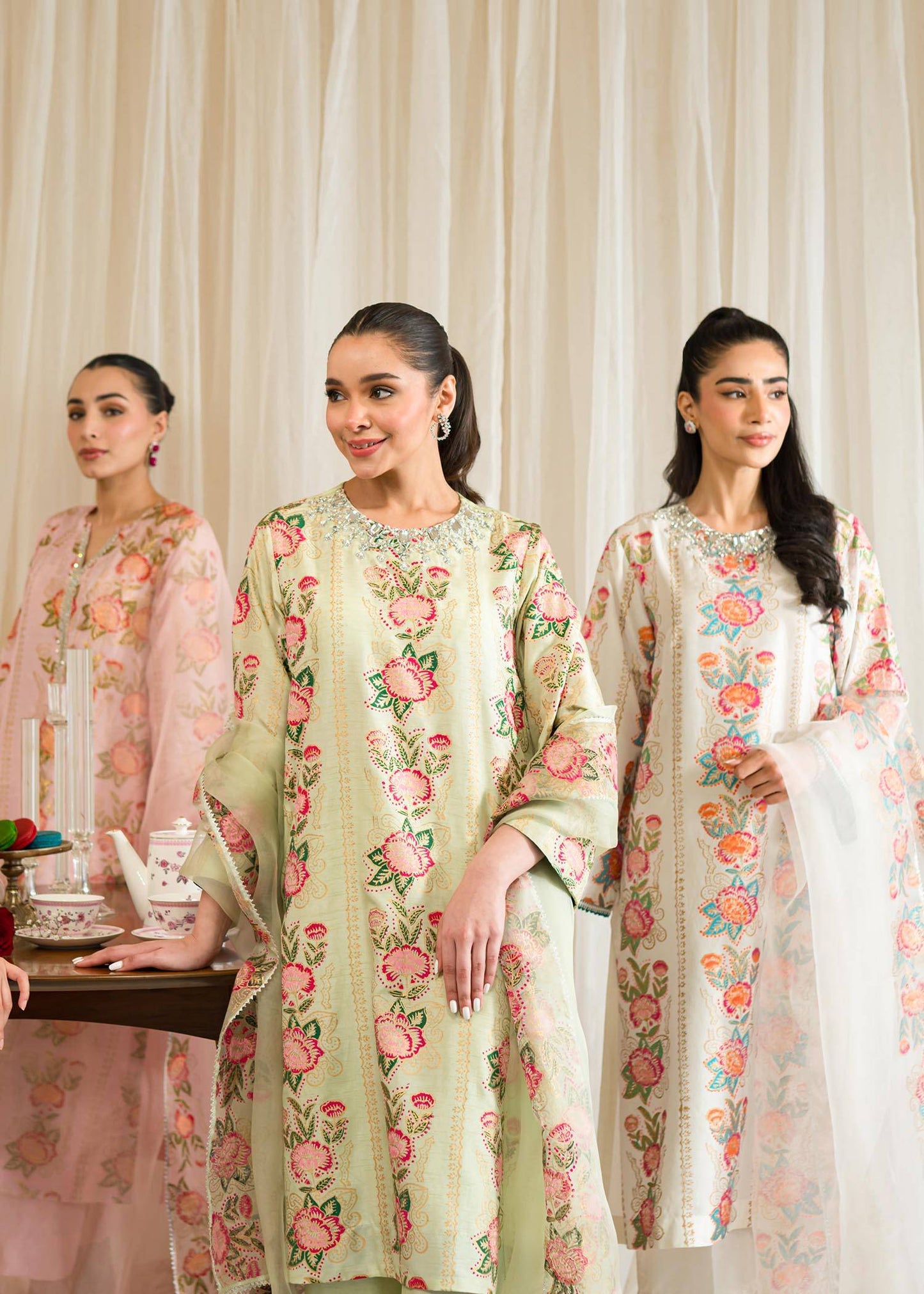 Sadaf Fawad Khan | Eid Pret 24 | Sanem - Pakistani Designer Dress - by Sadaf Fawad Khan | Type: Formal - 100% Original at Saira Sultan
