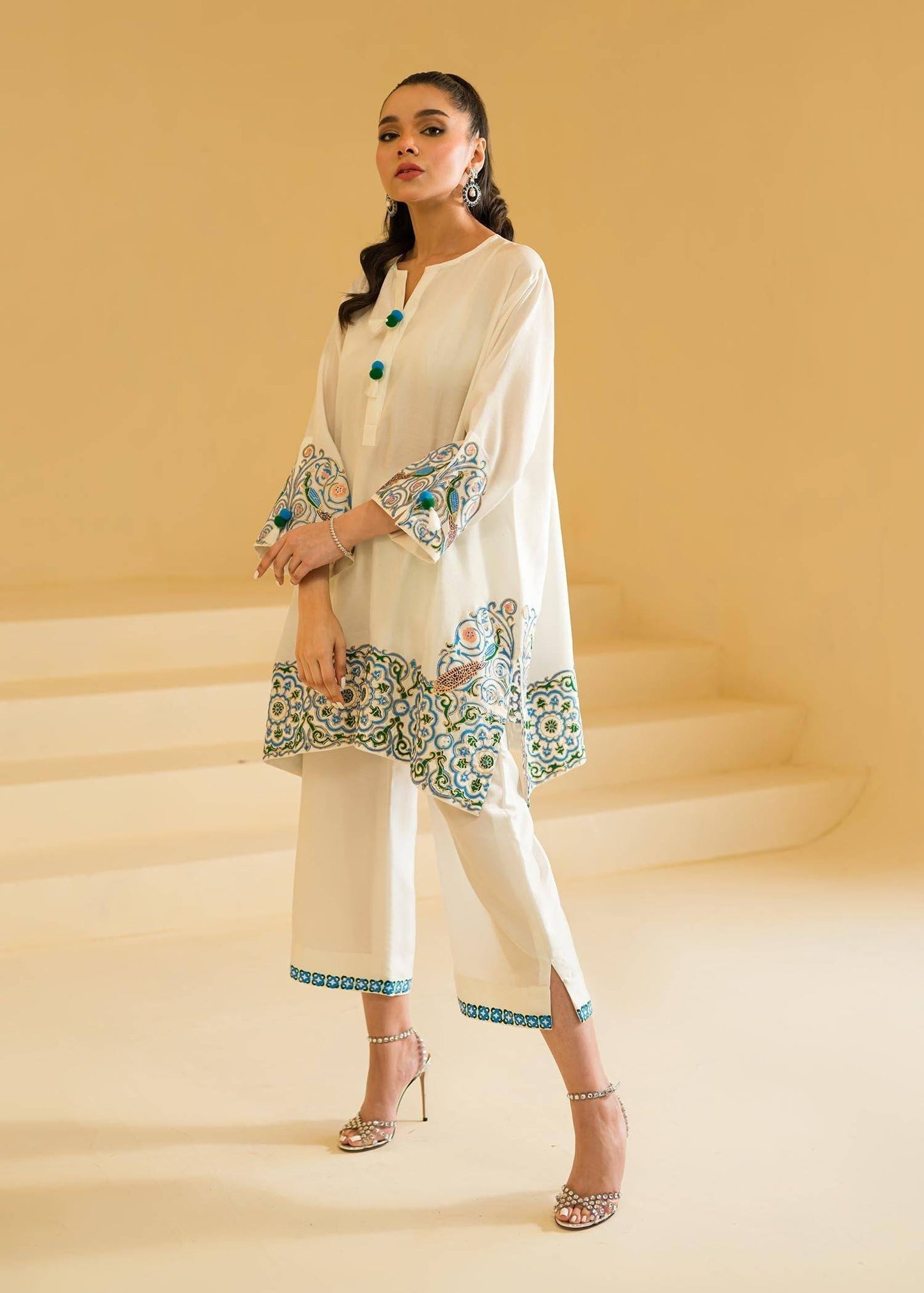 Sadaf Fawad Khan | Eid Pret 24 | Nia - Pakistani Designer Dress - by Sadaf Fawad Khan | Type: Formal - 100% Original at Saira Sultan