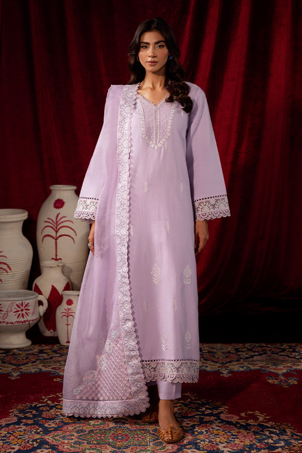 Saffron | Celestial Fall 24 | LILY BLOOM XS Lilac Khaddar