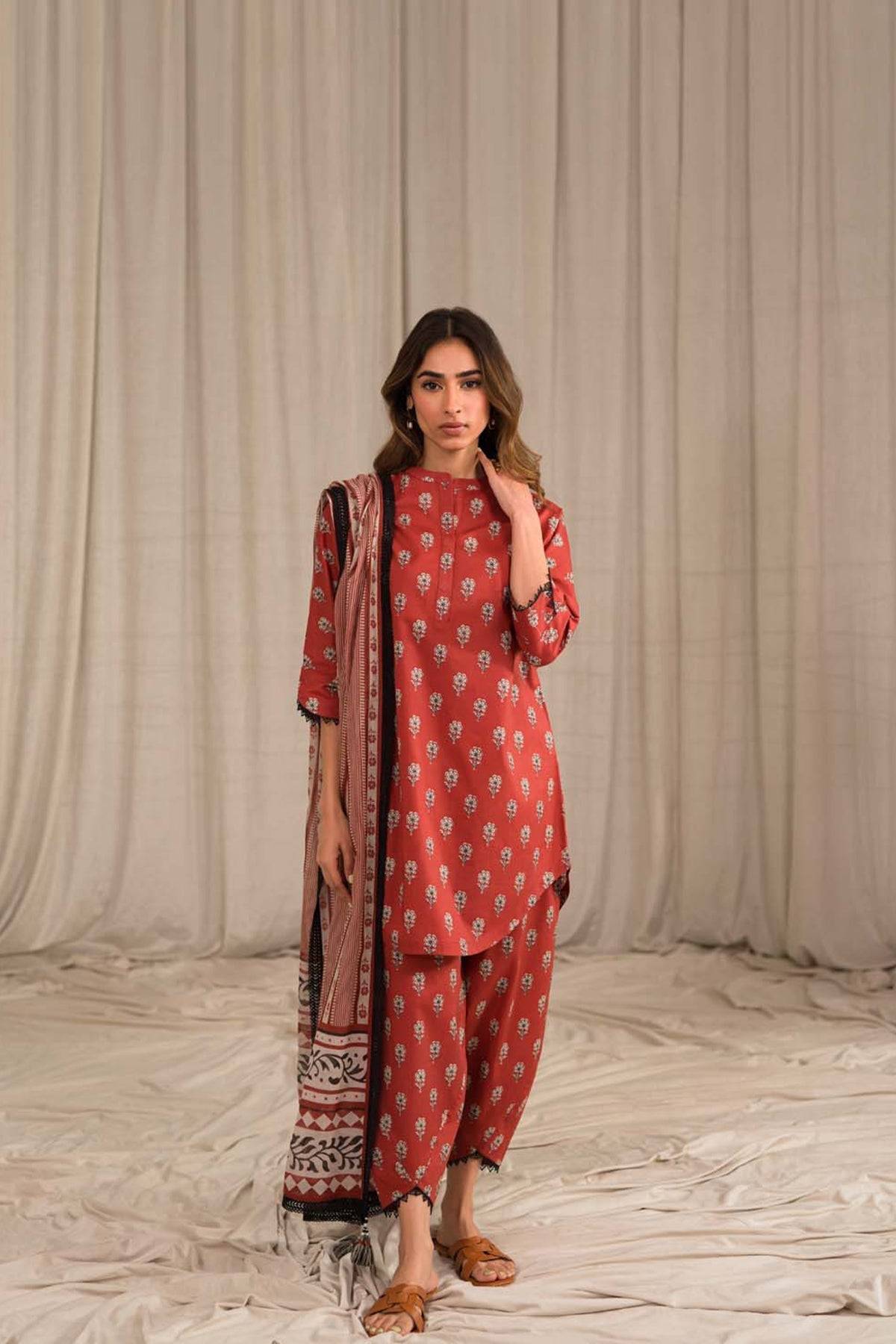 Sahar | Print Edit SS24 | P-01 - Pakistani Designer Dress - by Sahar | Type: Luxury - 100% Original at Saira Sultan